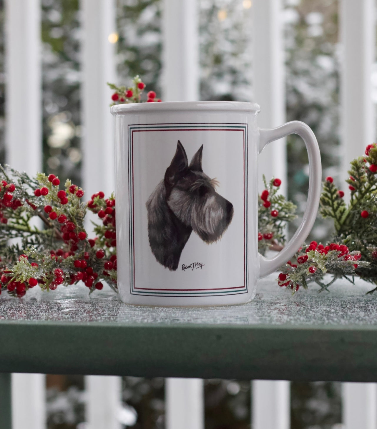 Schnauzer Dog QPI Mug 16oz