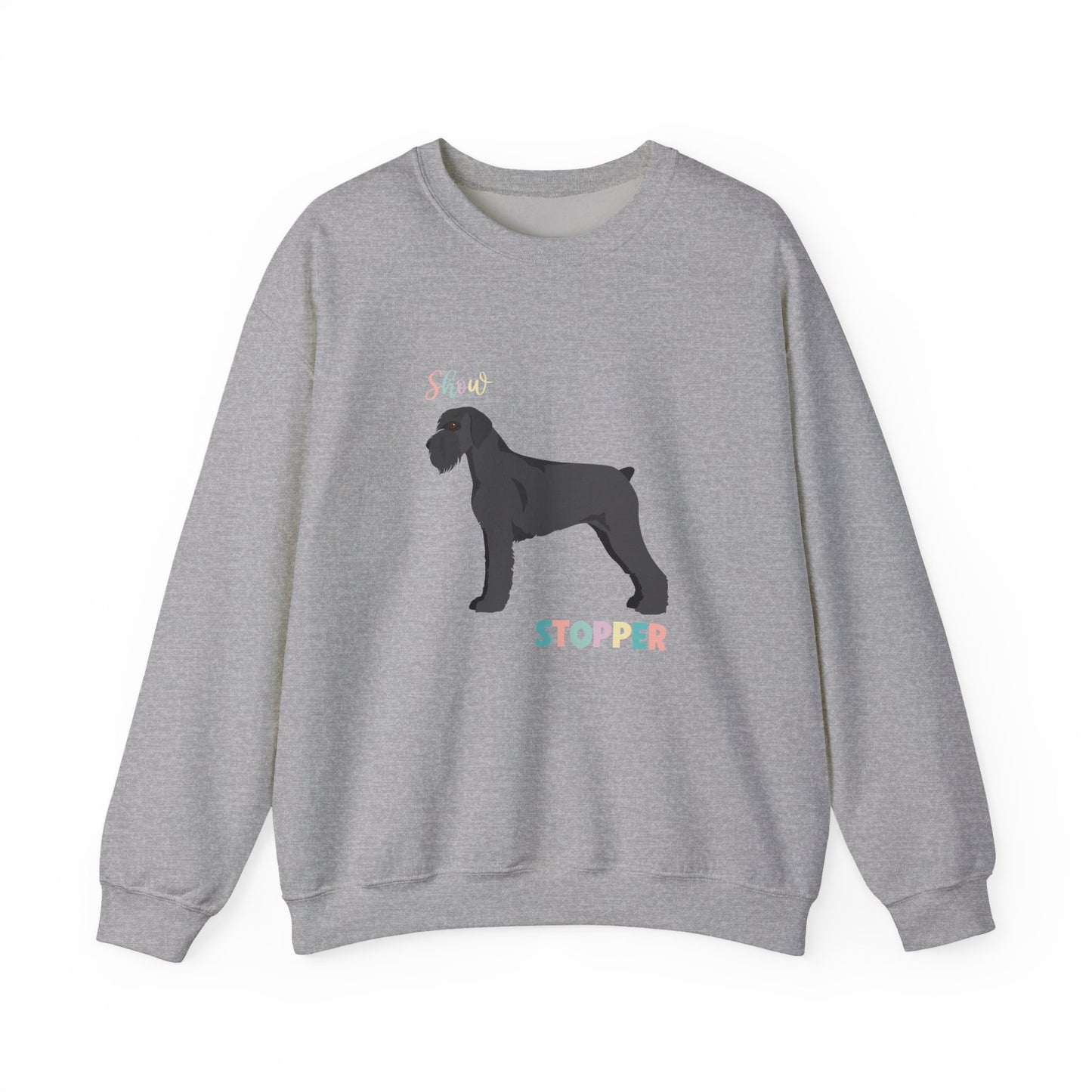 Schnauzer Dog Unisex Heavy Blend Crewneck Sweatshirt