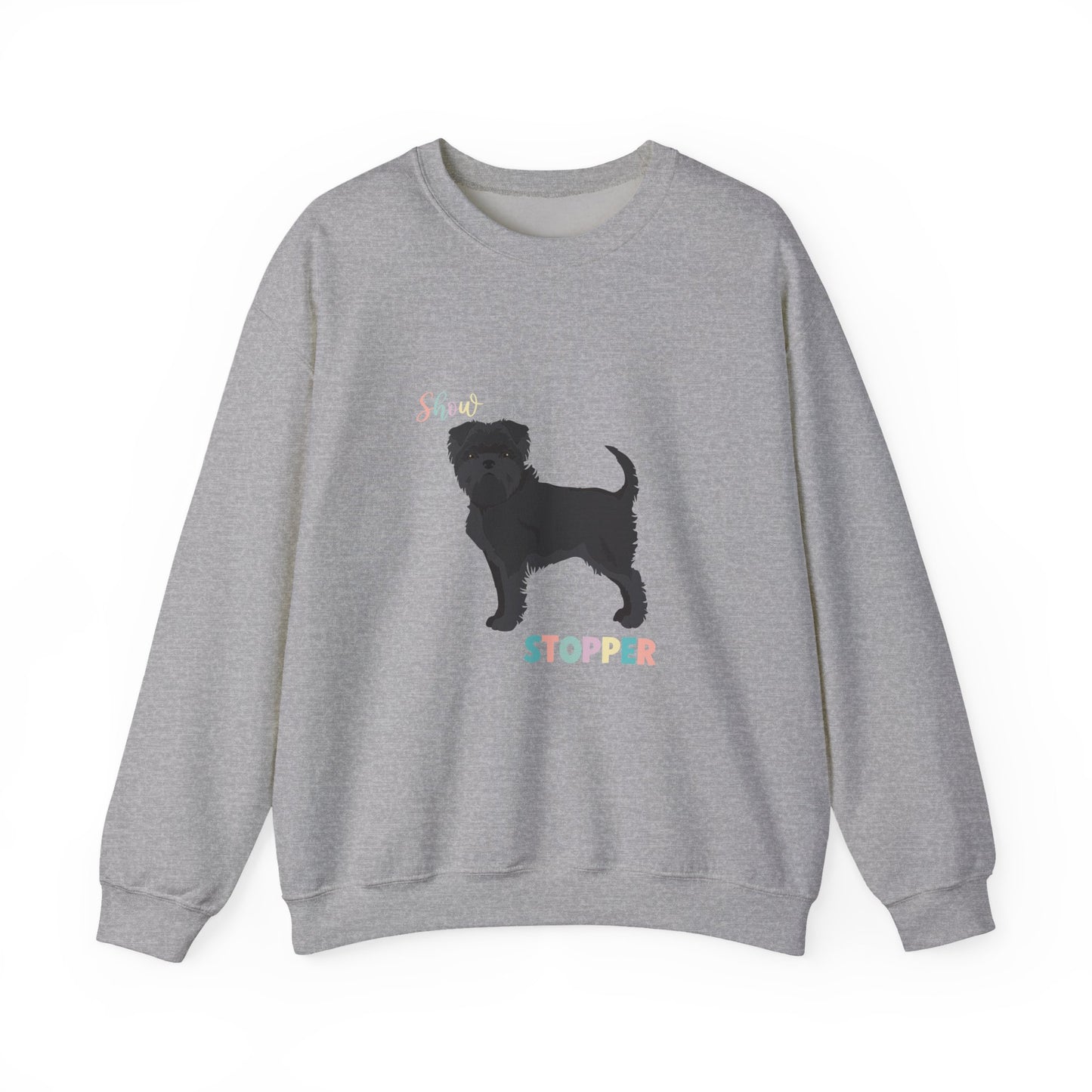 Affenpinscher Dog Unisex Heavy Blend Crewneck Sweatshirt