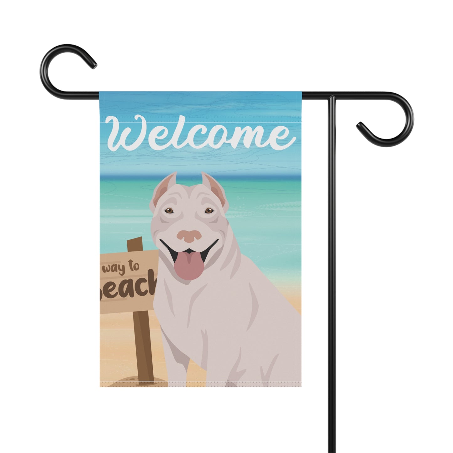 Pit Bull Dog Garden Flag