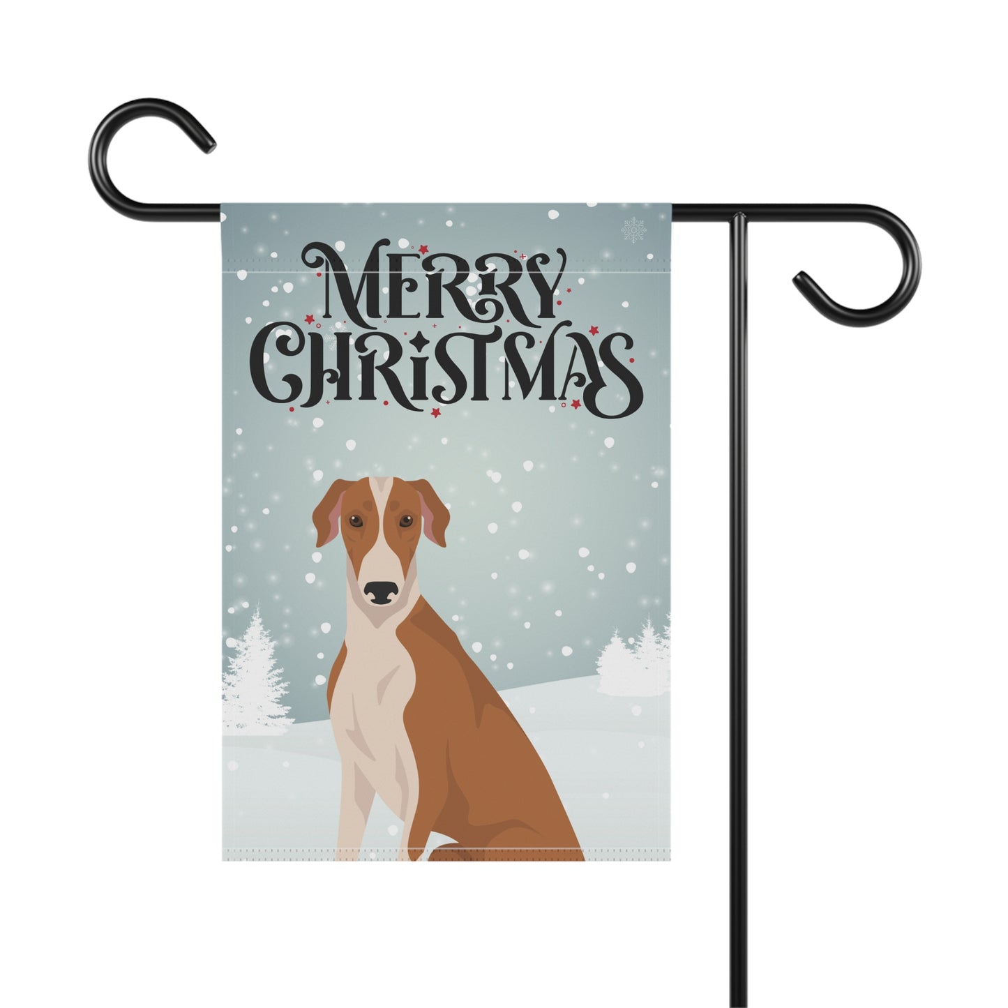 Greyhound Dog Garden Flag