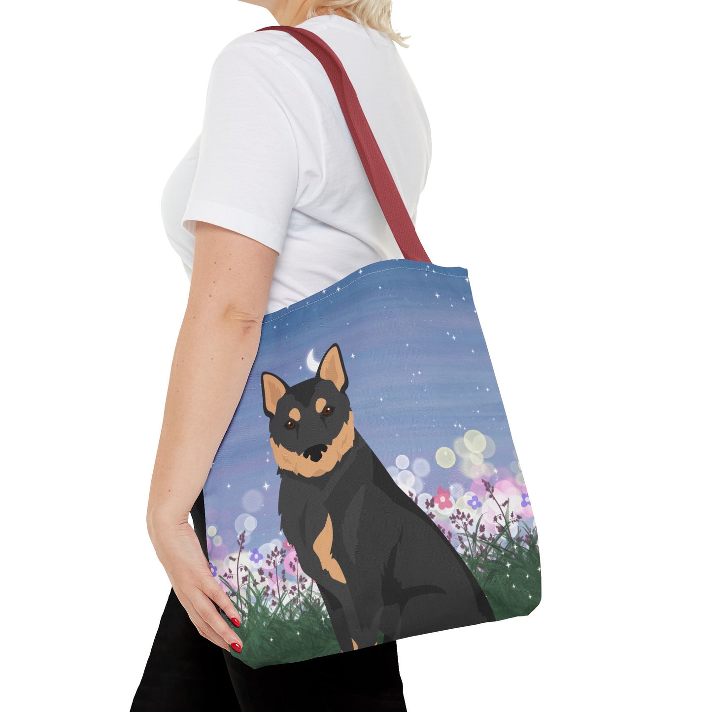 Korean Jindo Dog Tote Bag 16x16