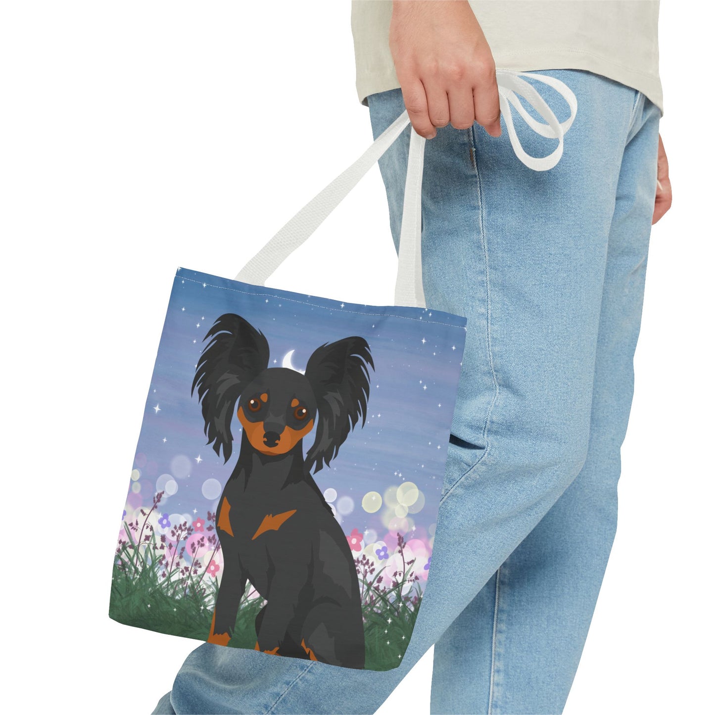 Russian Toy Dog Tote Bag 13x13