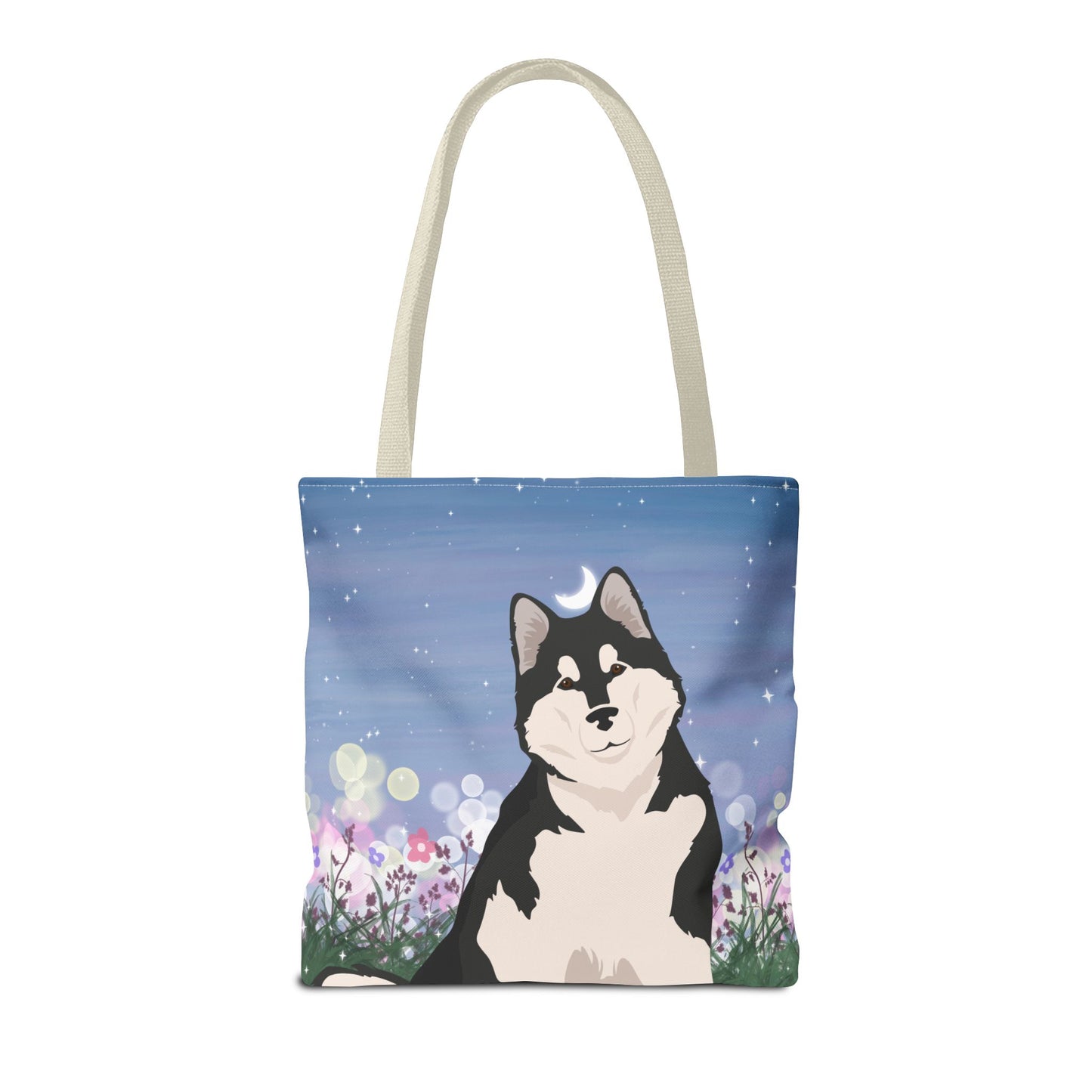 Alaskan Malamute Dog Tote Bag 16x16