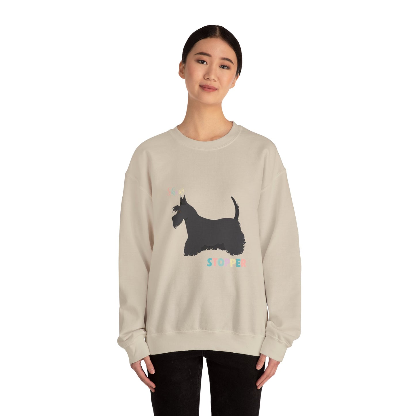 Scottish Terrier Dog Unisex Heavy Blend Crewneck Sweatshirt