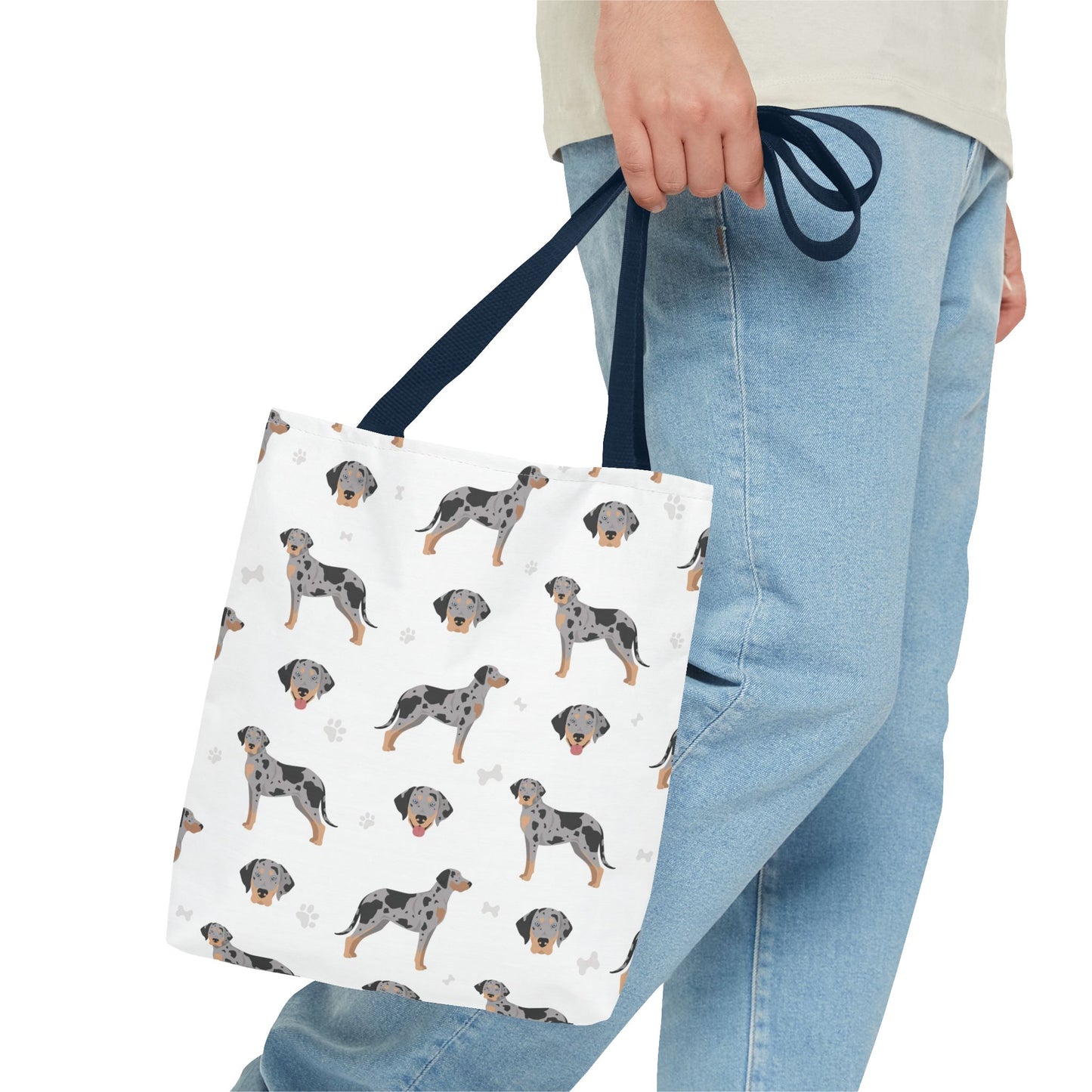 Catahoula Leopard Dog Tote Bag, Aussie Dog Mom Gift