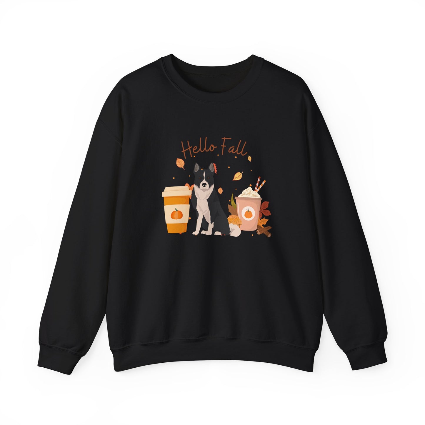 Karilean Bear Dog Fall Halloween Unisex Heavy Blend Crewneck Sweatshirt