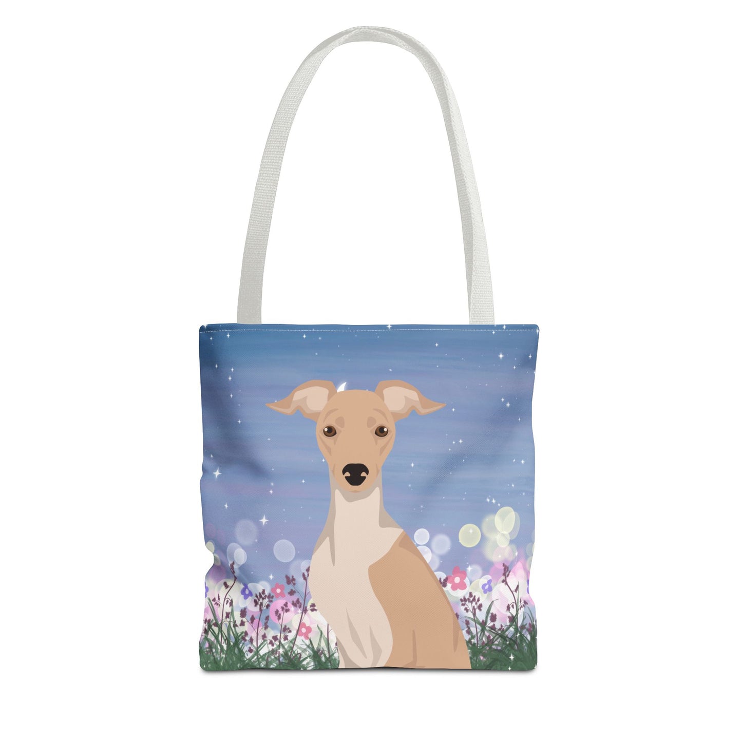 Italian Greyhound Dog Tote Bag 13x13