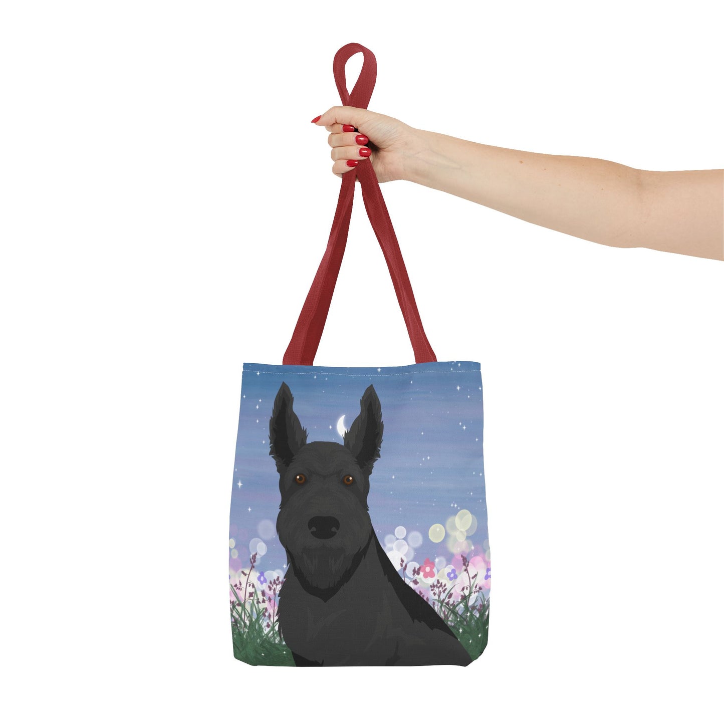 Scottish Terrier Dog Tote Bag 13x13