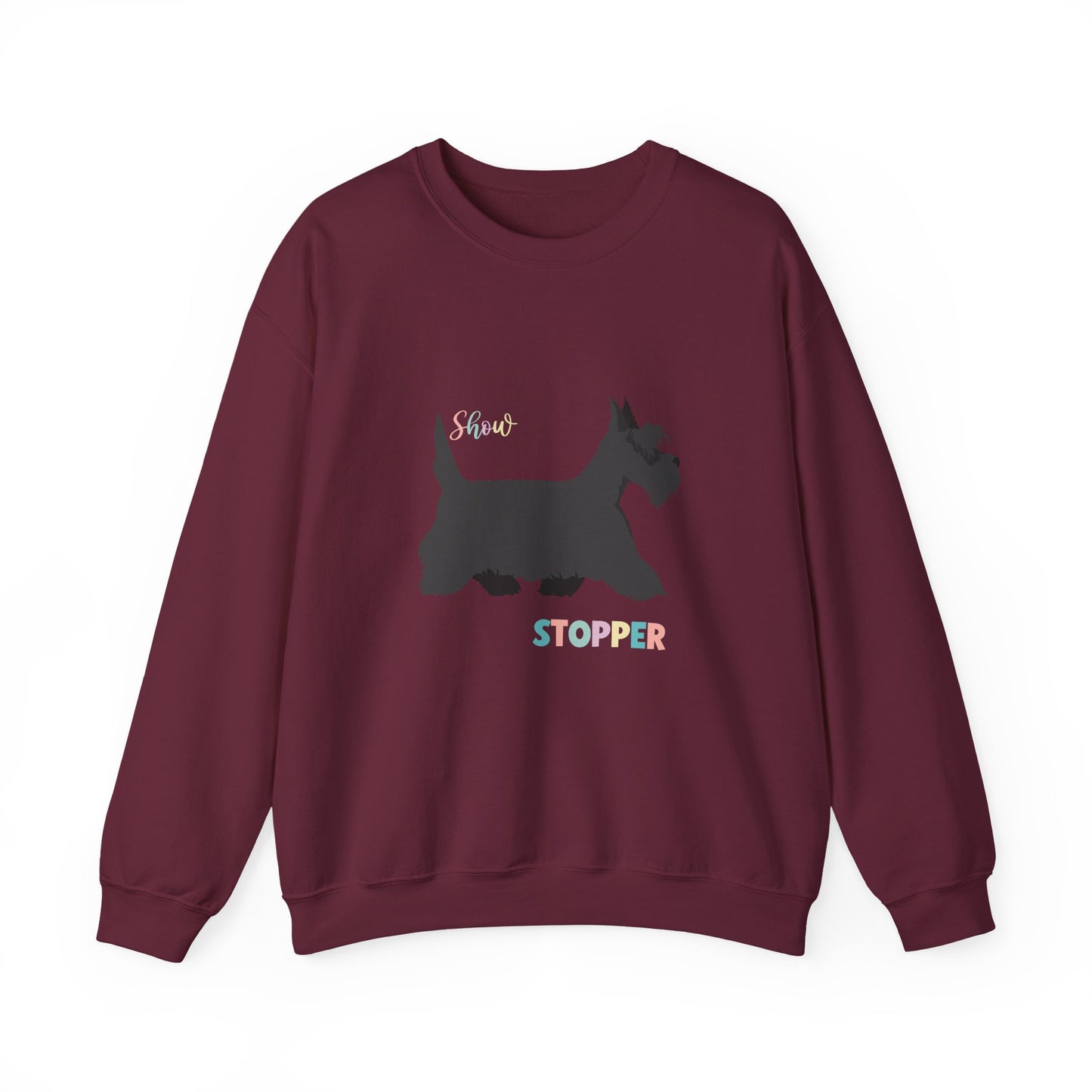Scottish Terrier Dog Unisex Heavy Blend Crewneck Sweatshirt