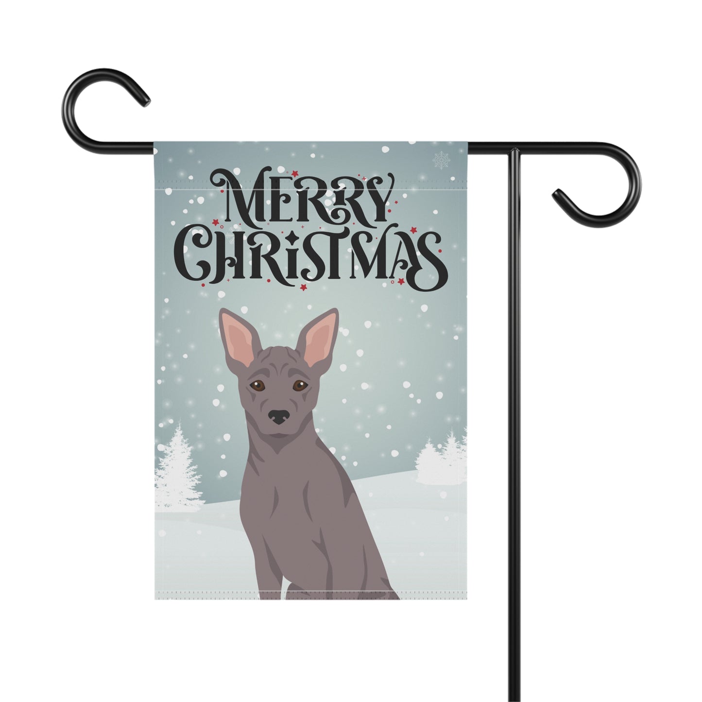 American Hairless Terrier Dog Garden Flag