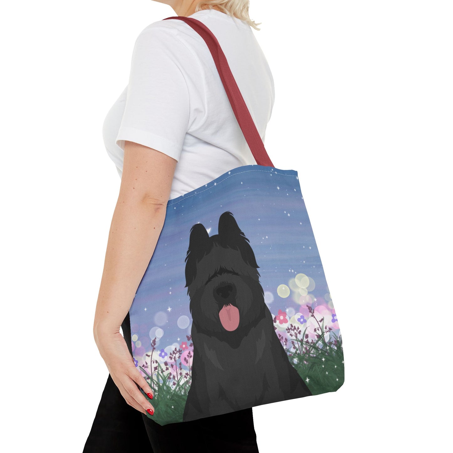 Briard Dog Tote Bag 16x16