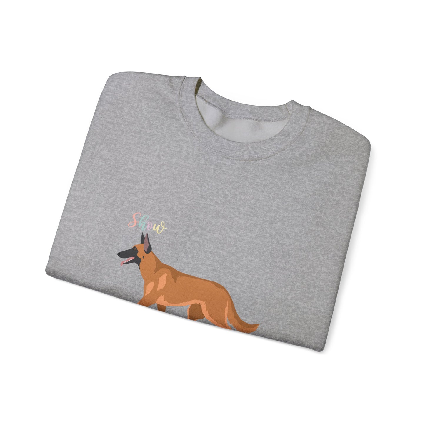 Belgian Malinois Dog Unisex Heavy Blend Crewneck Sweatshirt