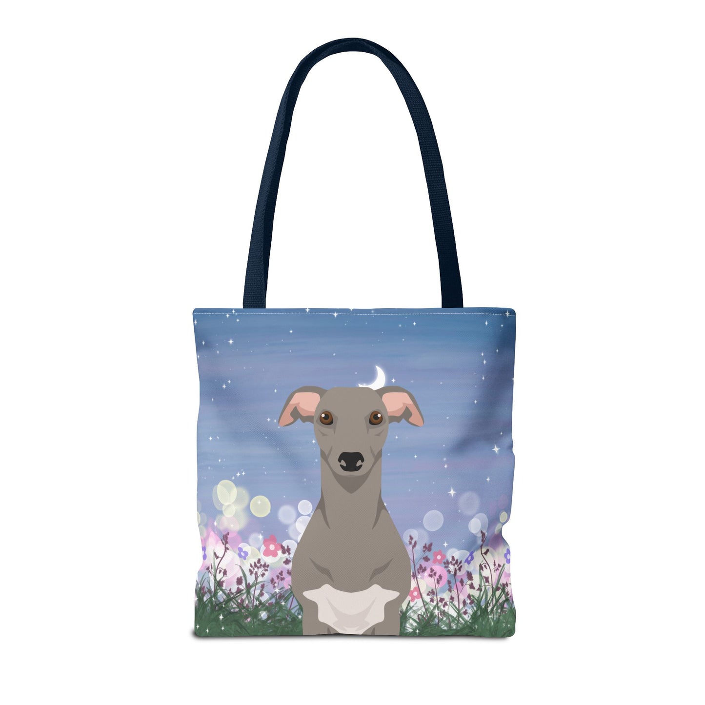 Whippet Dog Tote Bag 16x16