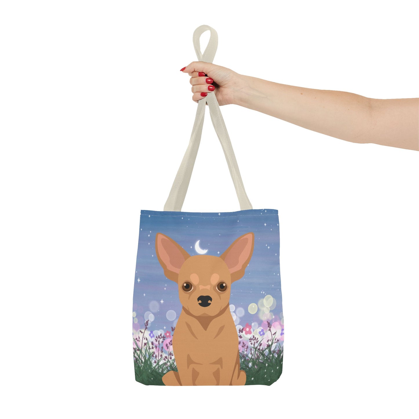 Chihuahua Dog Tote Bag 13x13