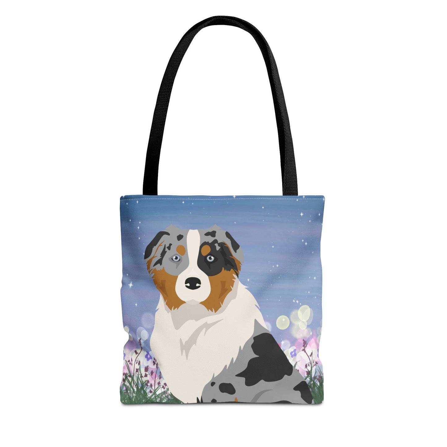 Australian Shepherd Dog Tote Bag 13x13