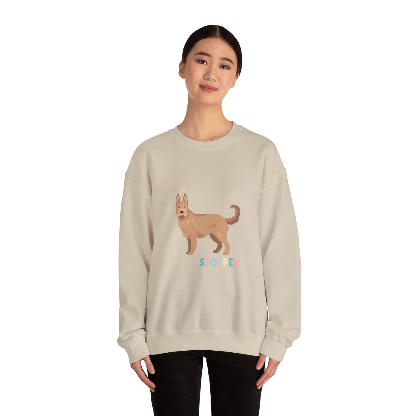 Berger Picard Dog Unisex Heavy Blend Crewneck Sweatshirt