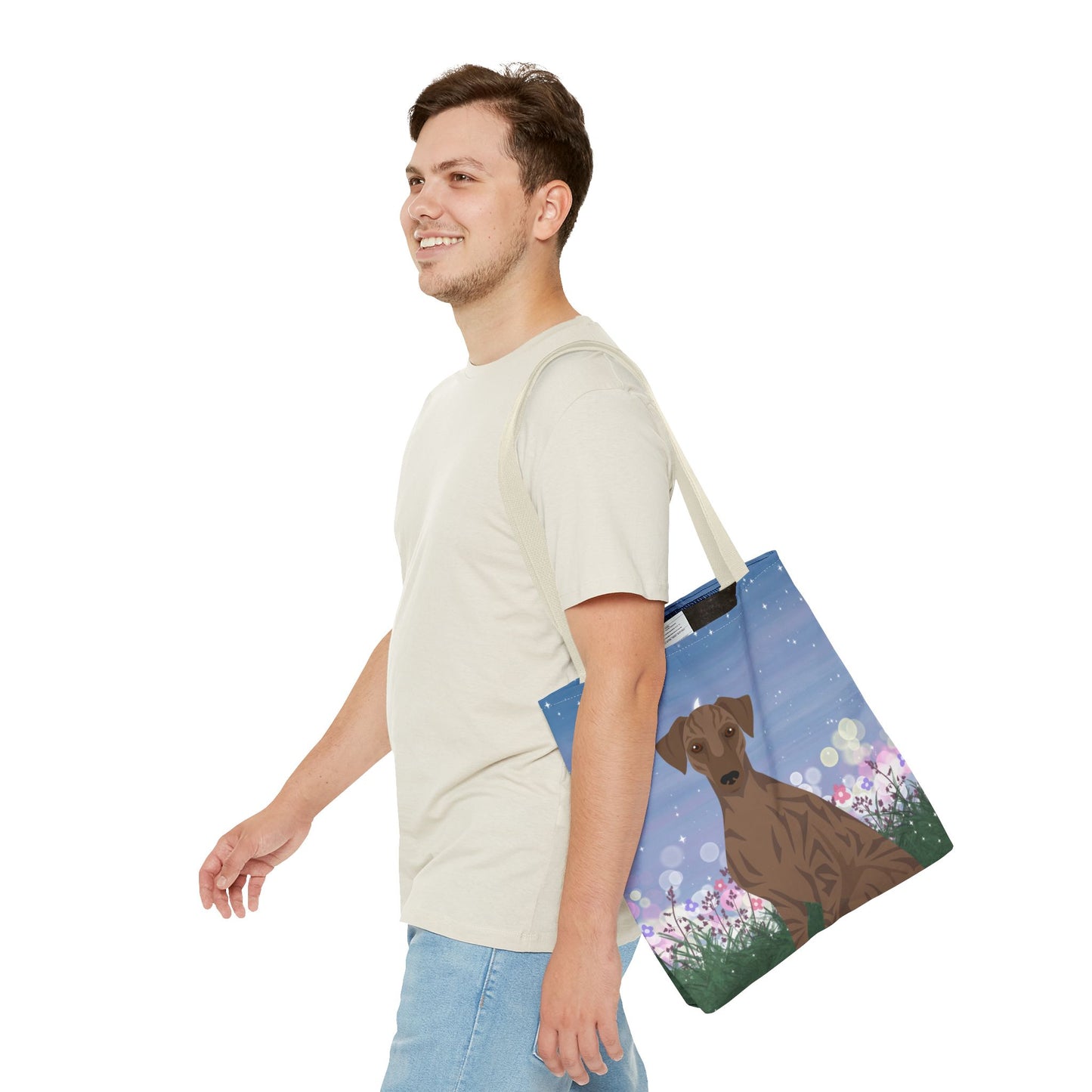 Sloughi Dog Tote Bag 16x16