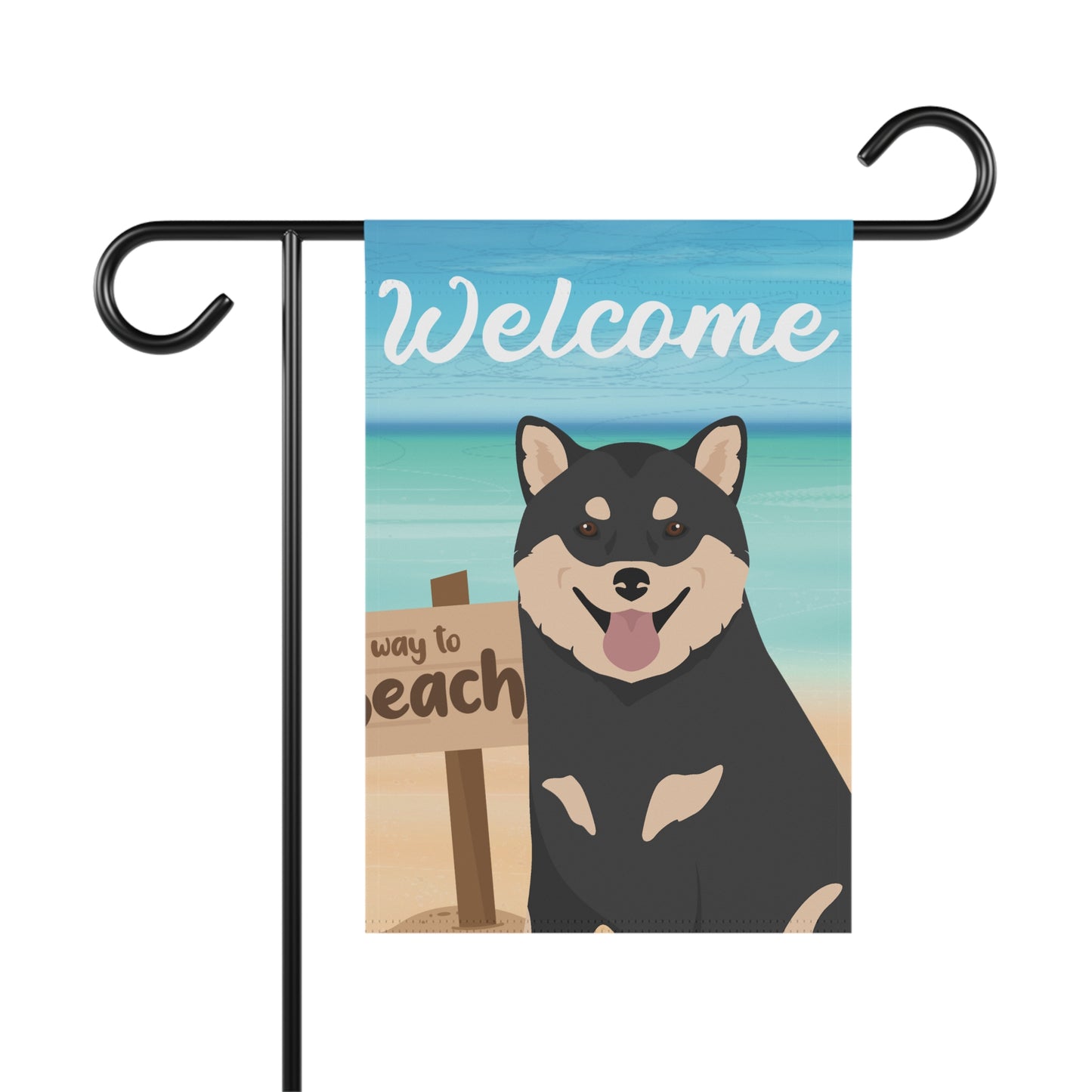 Shiba Inu Dog Garden Flag