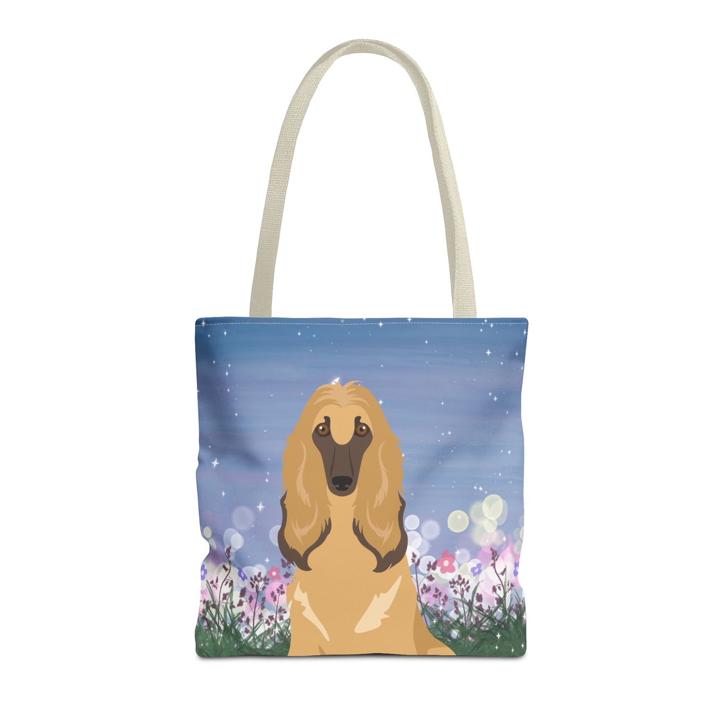 Afghan Hound Dog Tote Bag 16x16