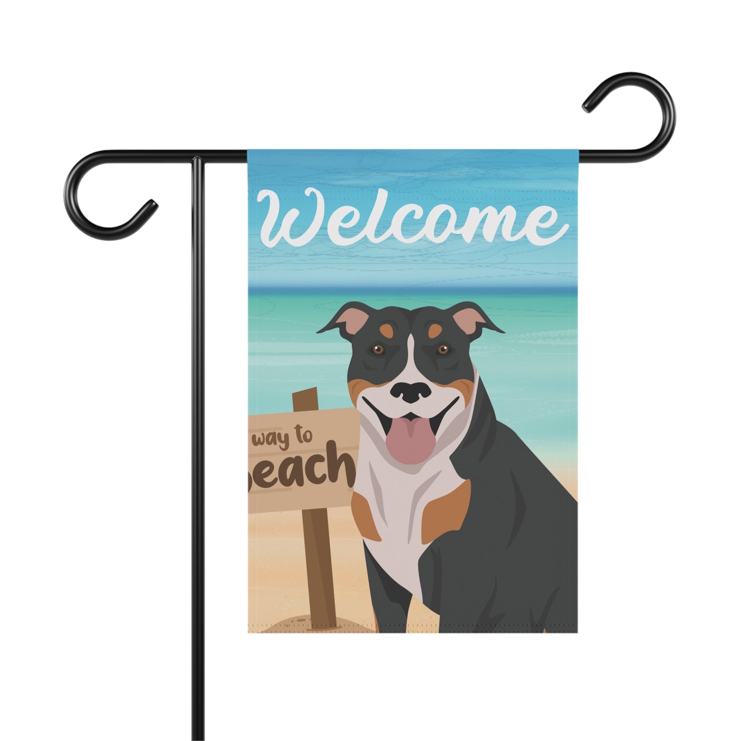 Pit Bull Dog Garden Flag