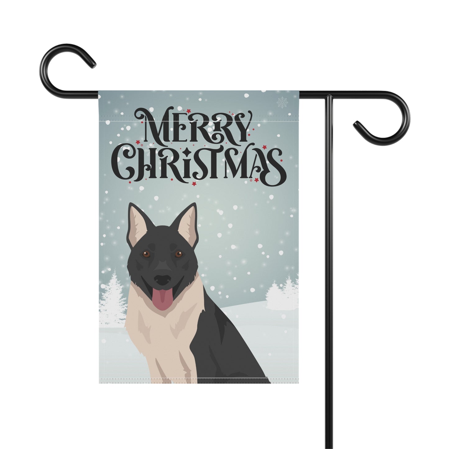 Russo European Laika Dog Garden Flag