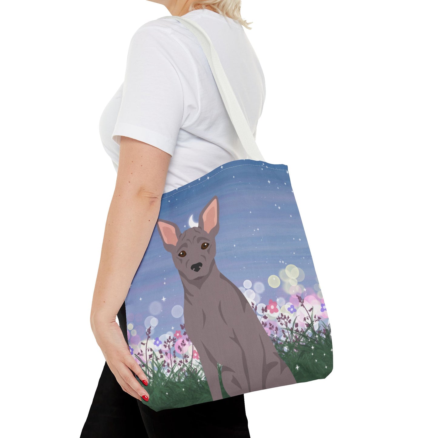 American Hairless Terrier Dog Tote Bag 16x16