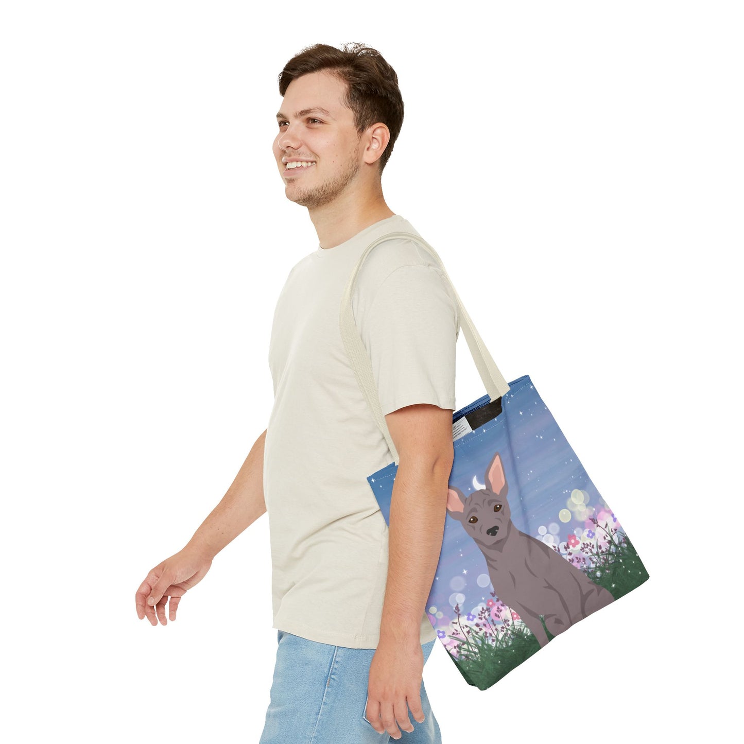 American Hairless Terrier Dog Tote Bag 16x16