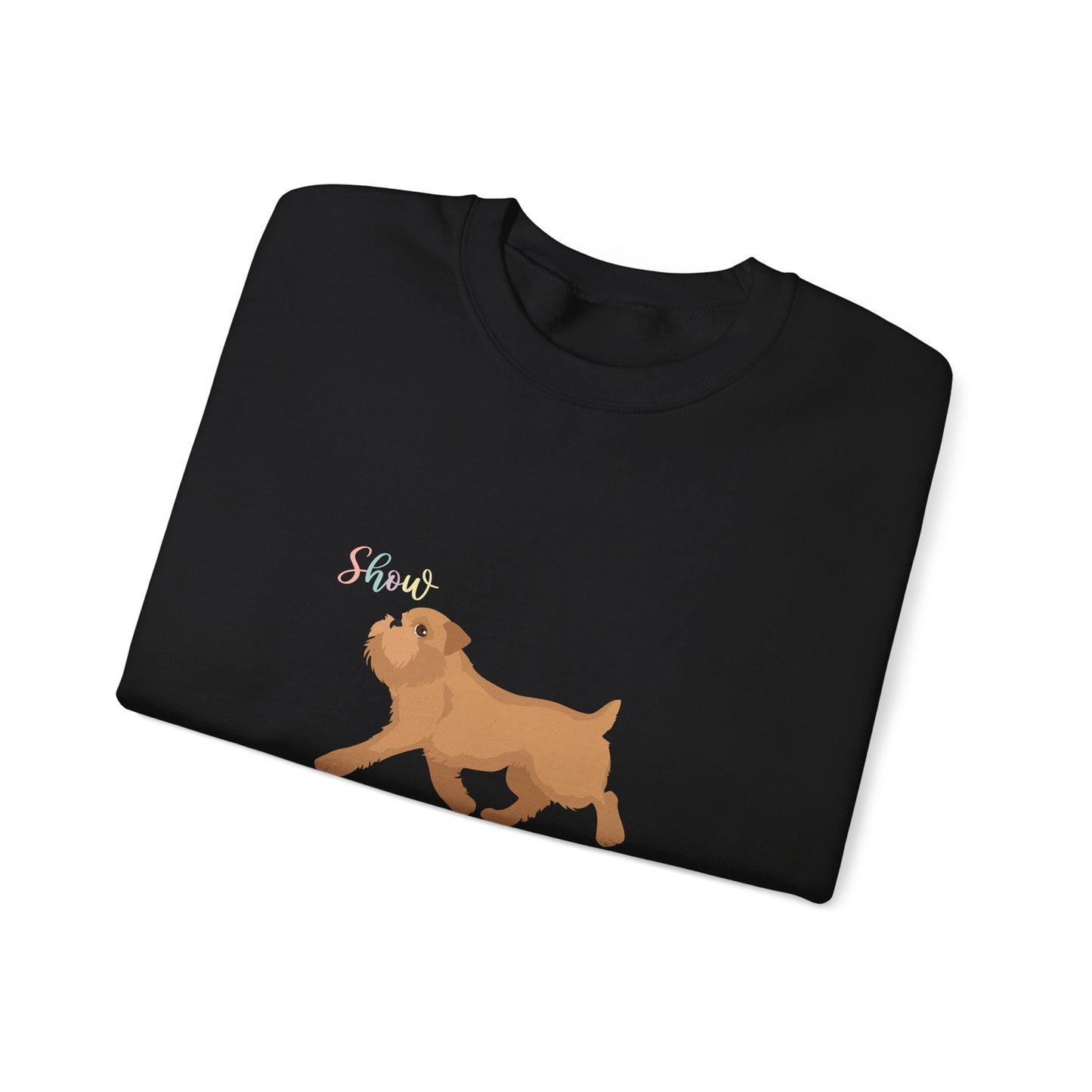 Brussels Griffion Dog Unisex Heavy Blend Crewneck Sweatshirt