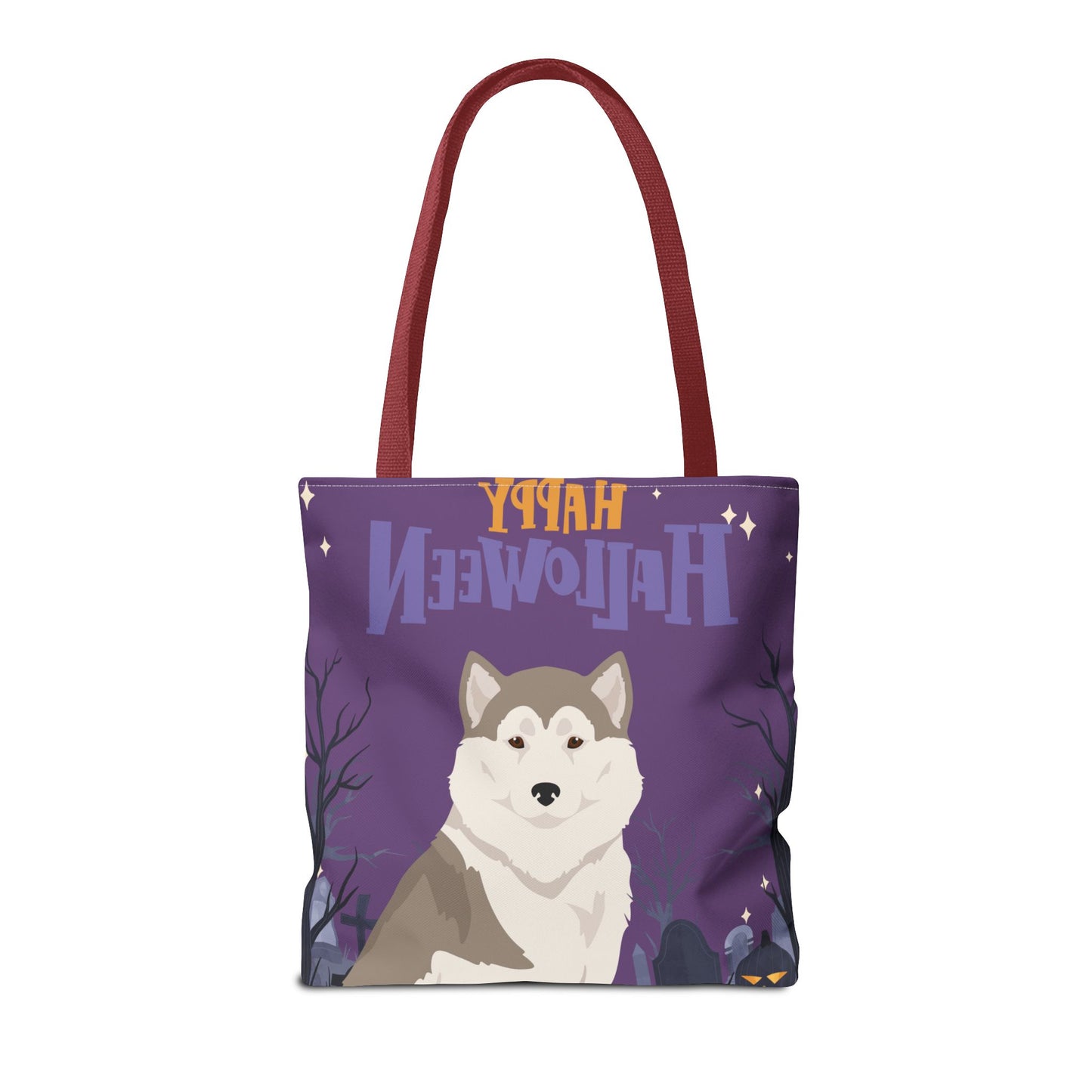 Greenland Dog Dog Happy Halloween Tote Bag 16x16