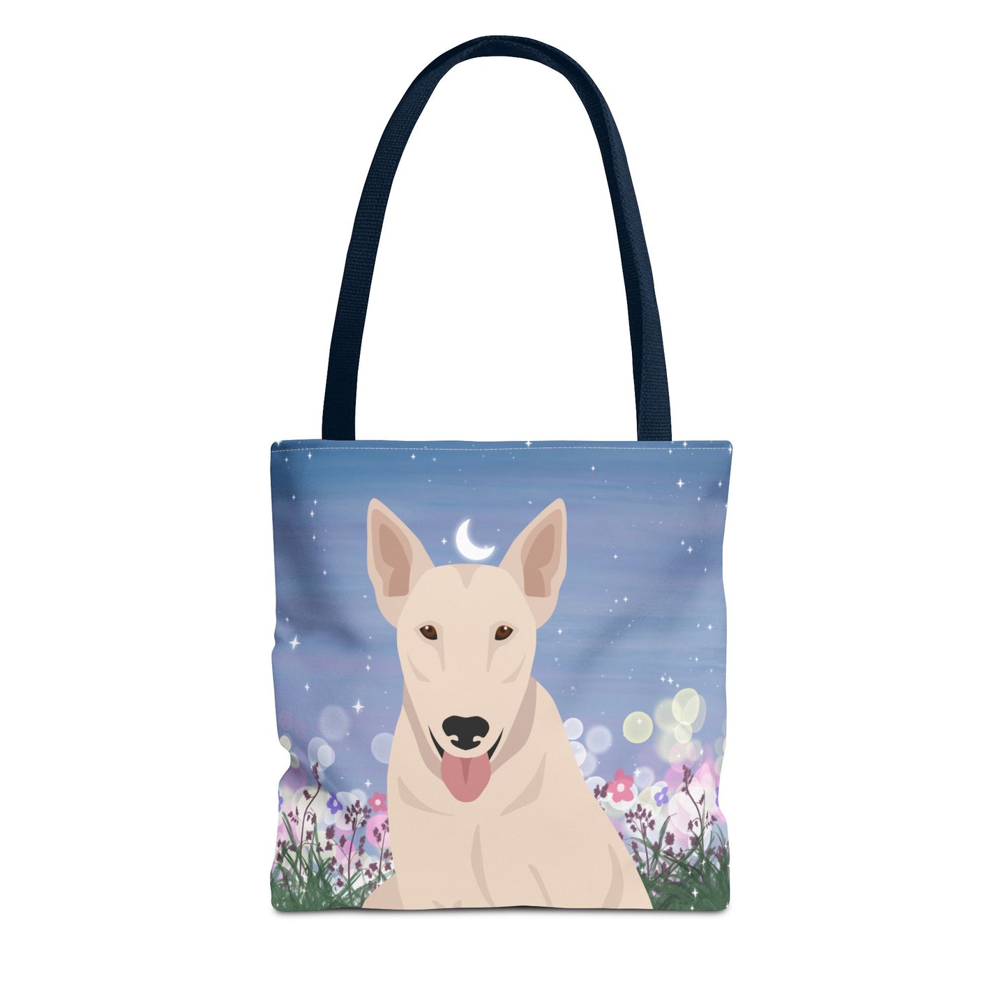 Bull Terrier Dog Tote Bag 13x13
