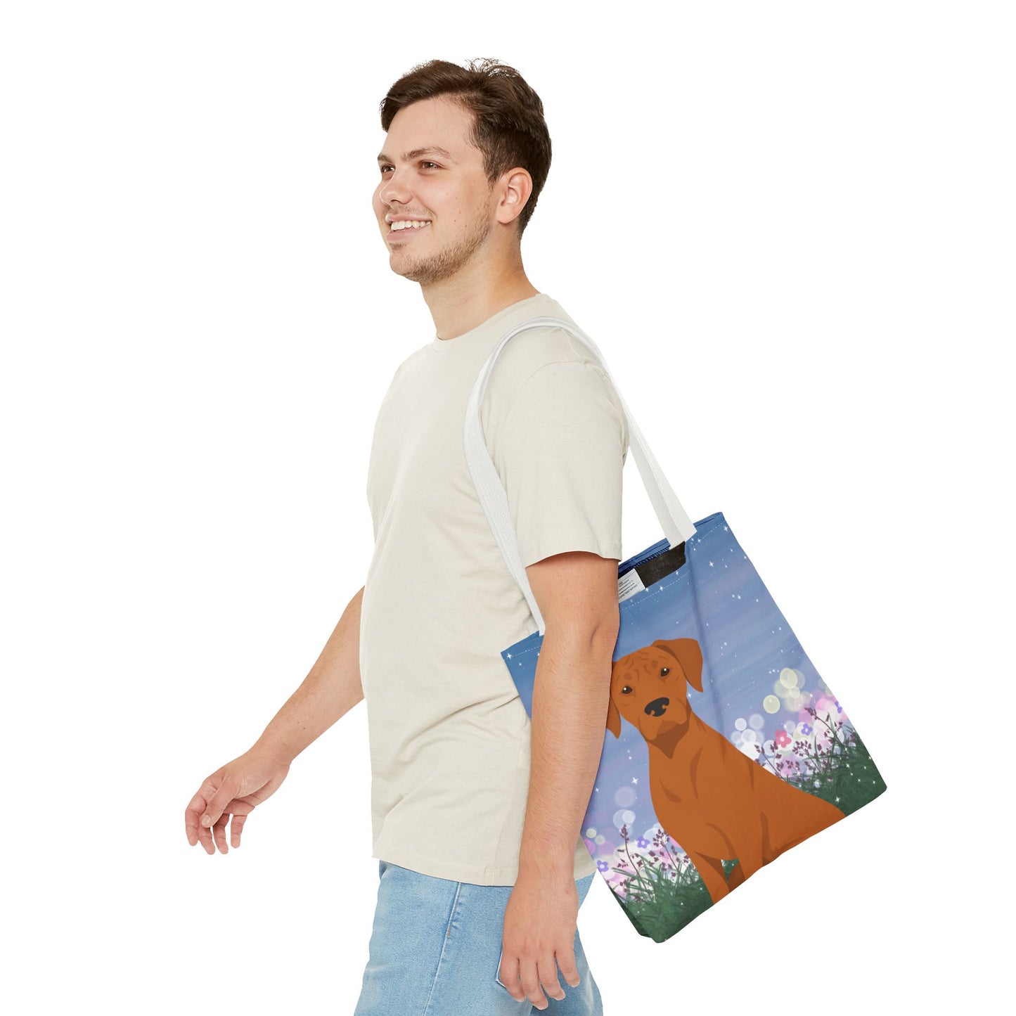 Rhodesian Ridgeback Dog Tote Bag 16x16