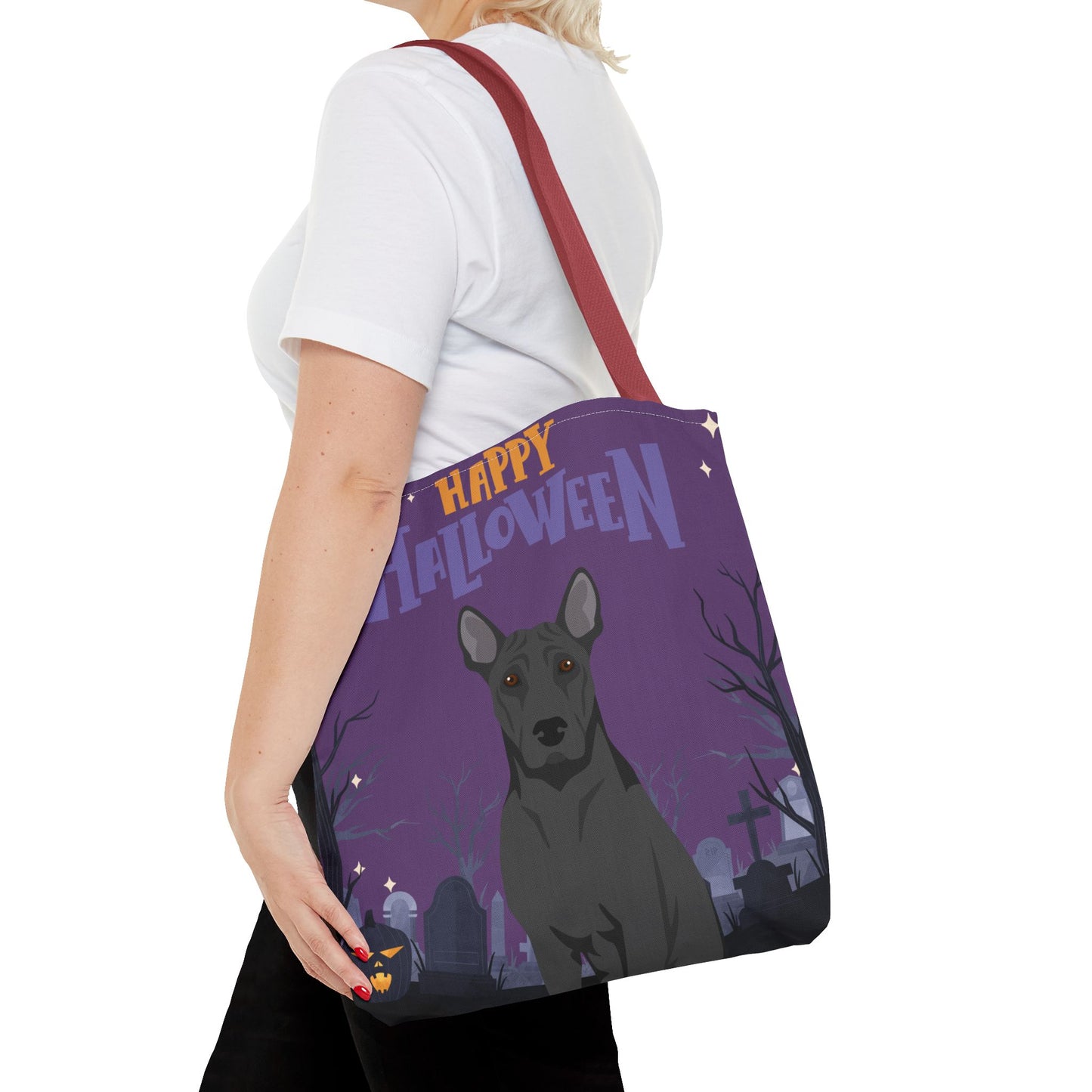 Thai Ridgeback Dog Happy Halloween Tote Bag 16x16