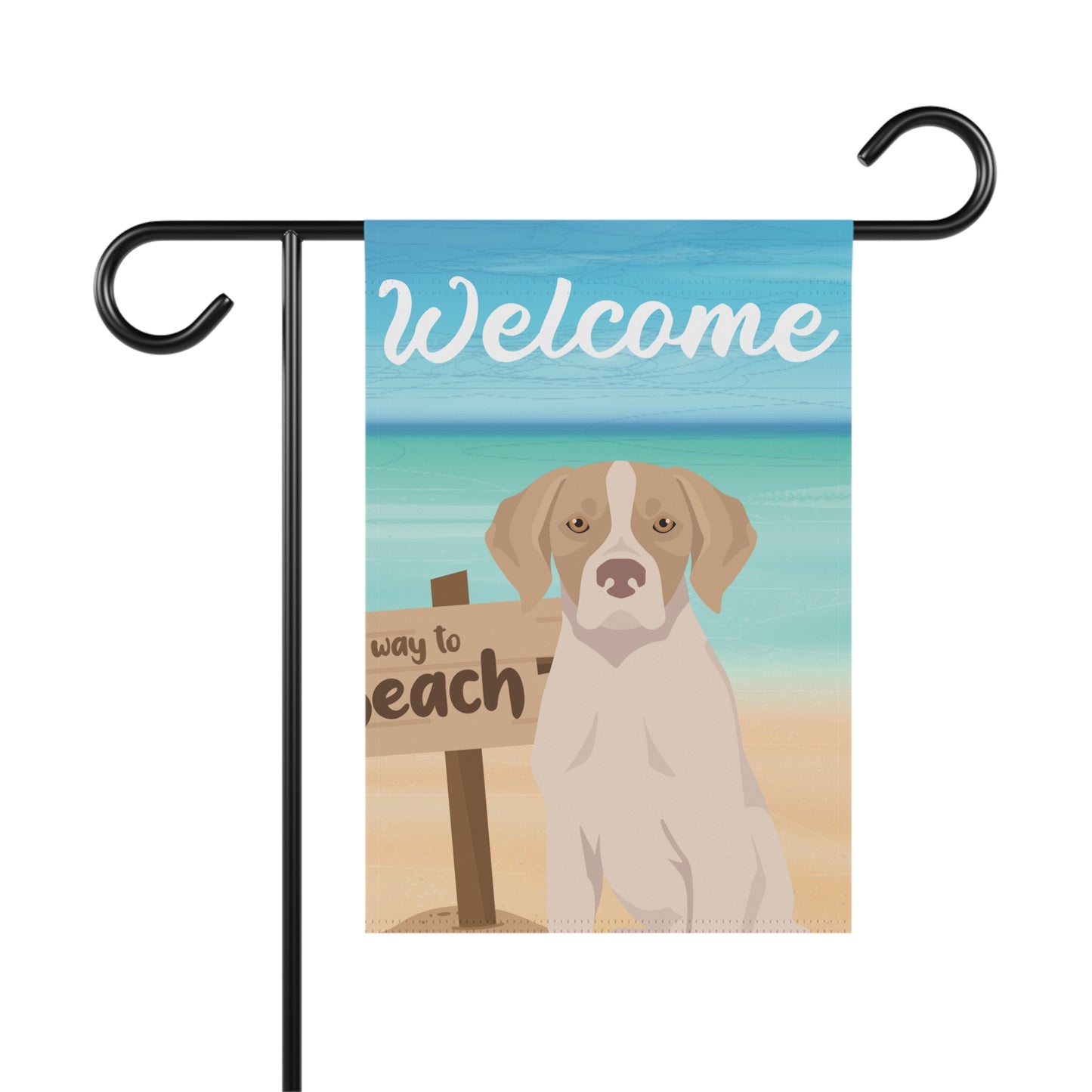 Pointing Dog Garden Flag