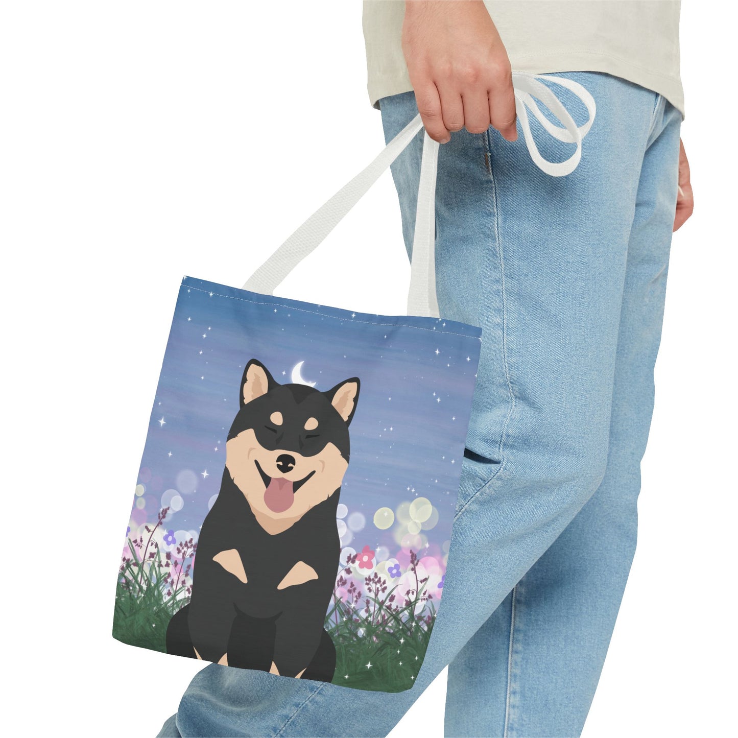 Shiba Inu Dog Tote Bag 13x13