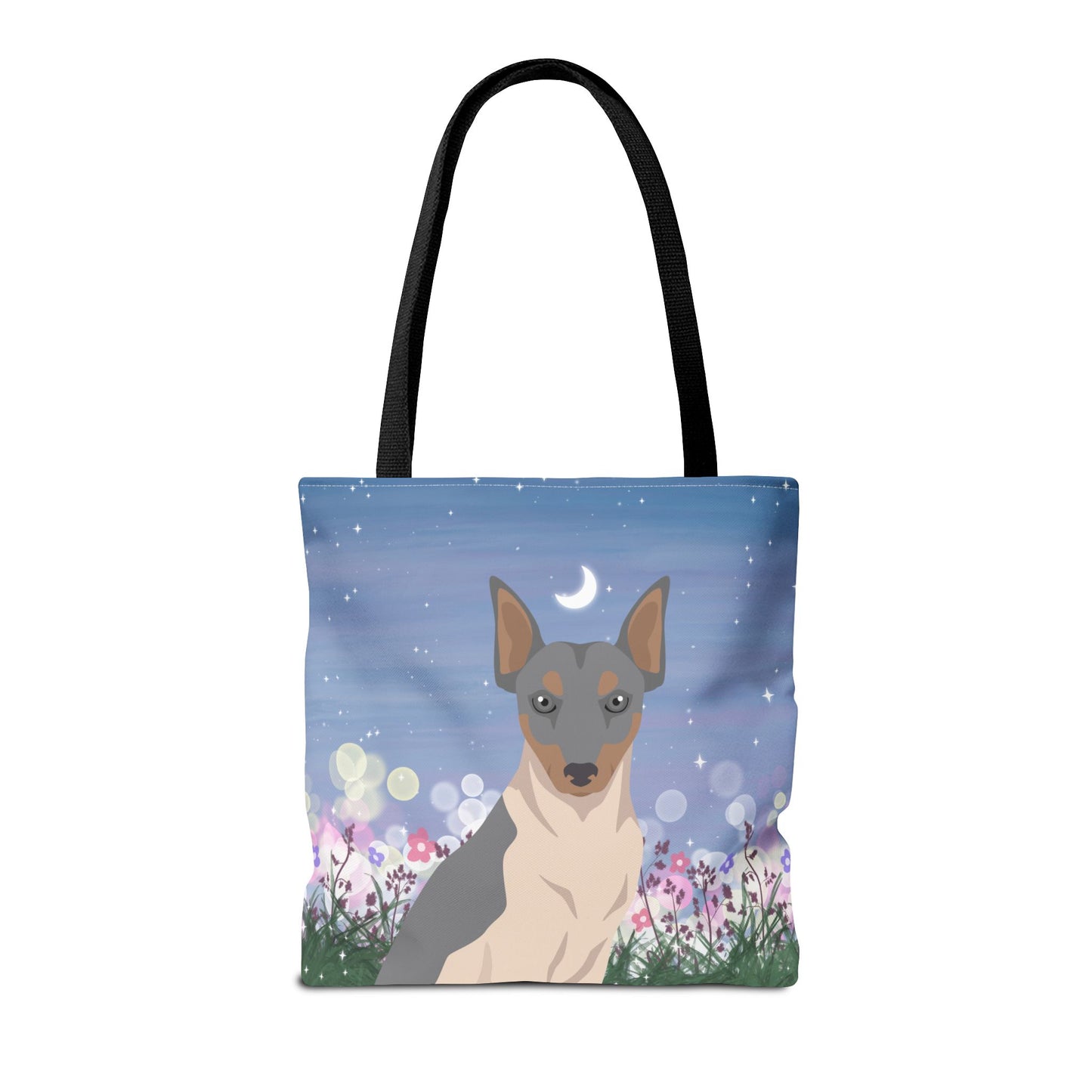 Brazilian Terrier Dog Tote Bag 16x16