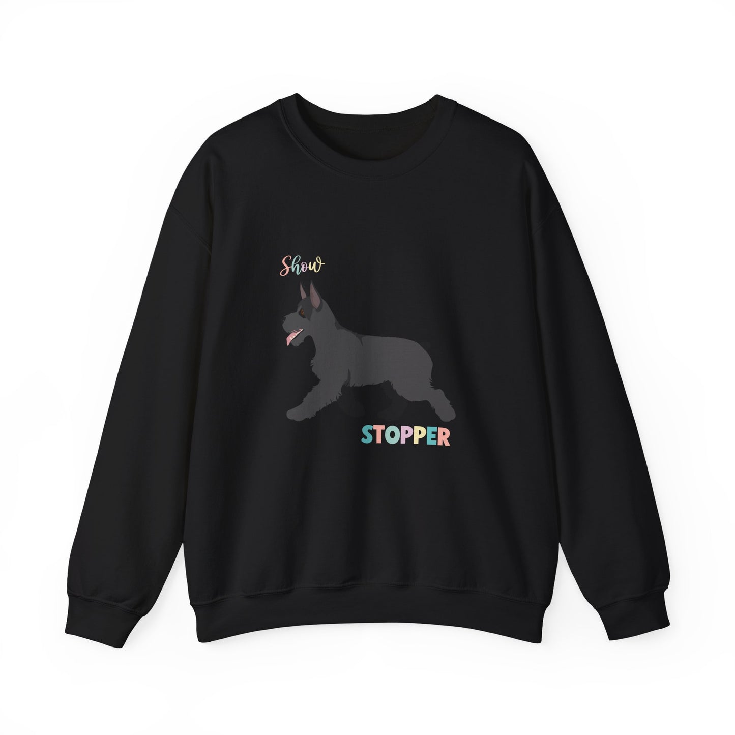 Schnauzer Dog Unisex Heavy Blend Crewneck Sweatshirt