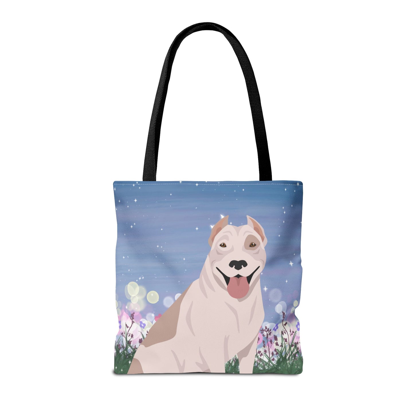 Pit Bull Dog Tote Bag 16x16