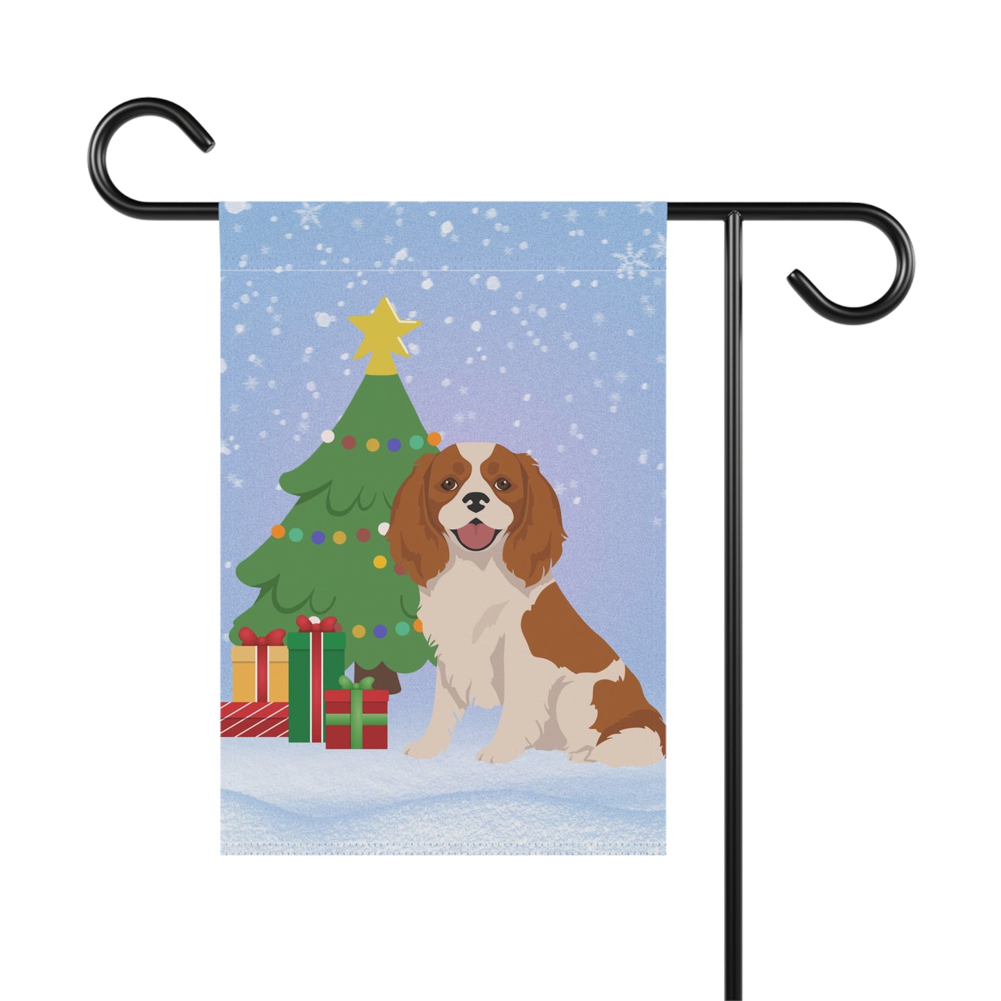 Cavalier King Charles Spaniel Dog Garden Flag