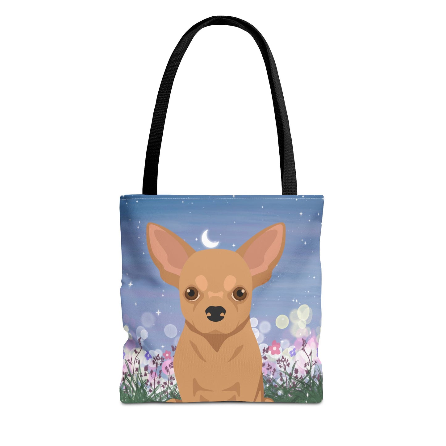 Chihuahua Dog Tote Bag 13x13
