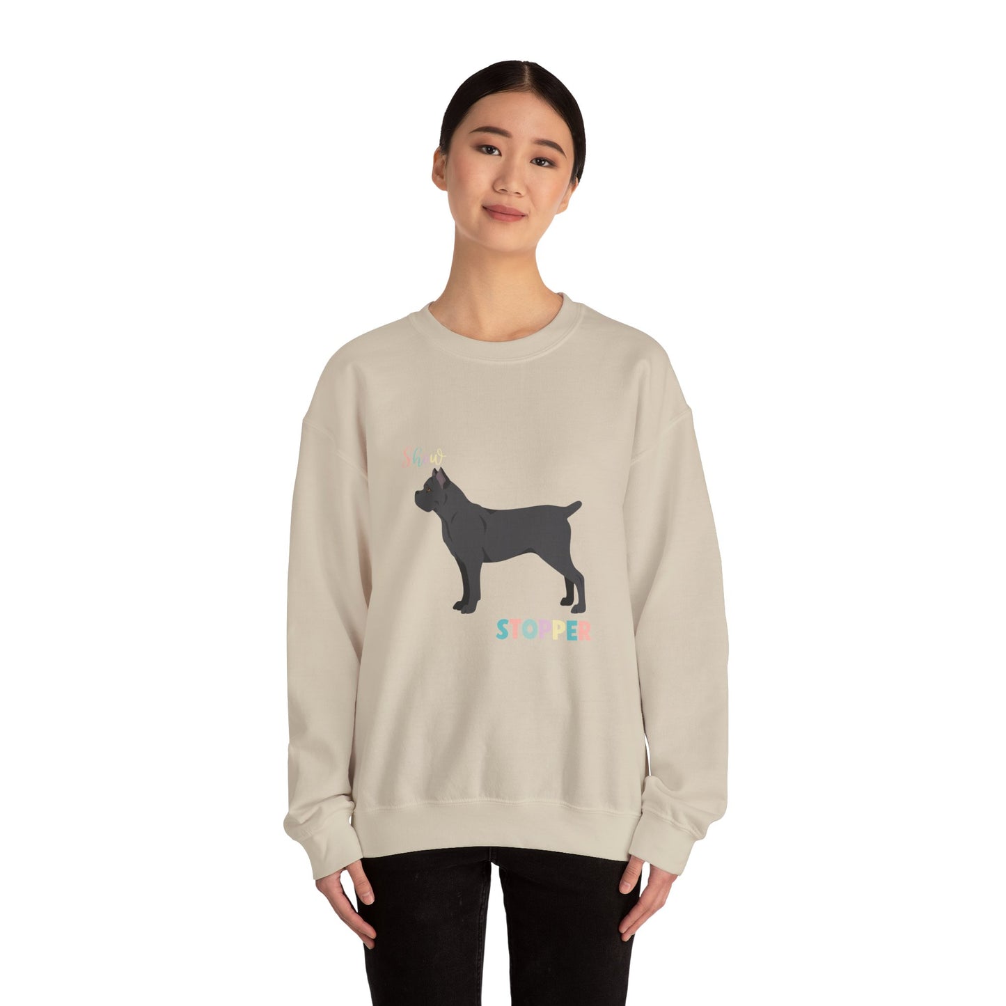 Cane Corso Dog Unisex Heavy Blend Crewneck Sweatshirt