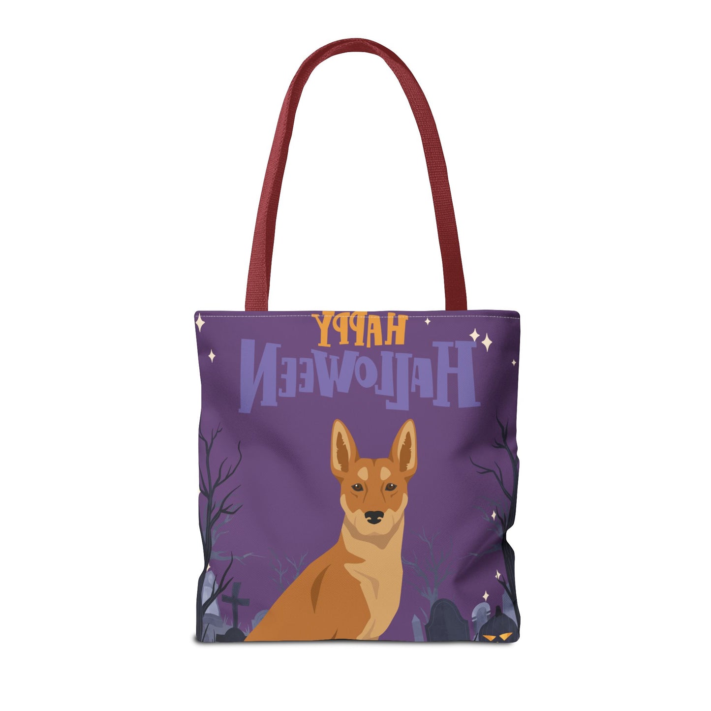 Carolina Dog Dog Happy Halloween Tote Bag 16x16