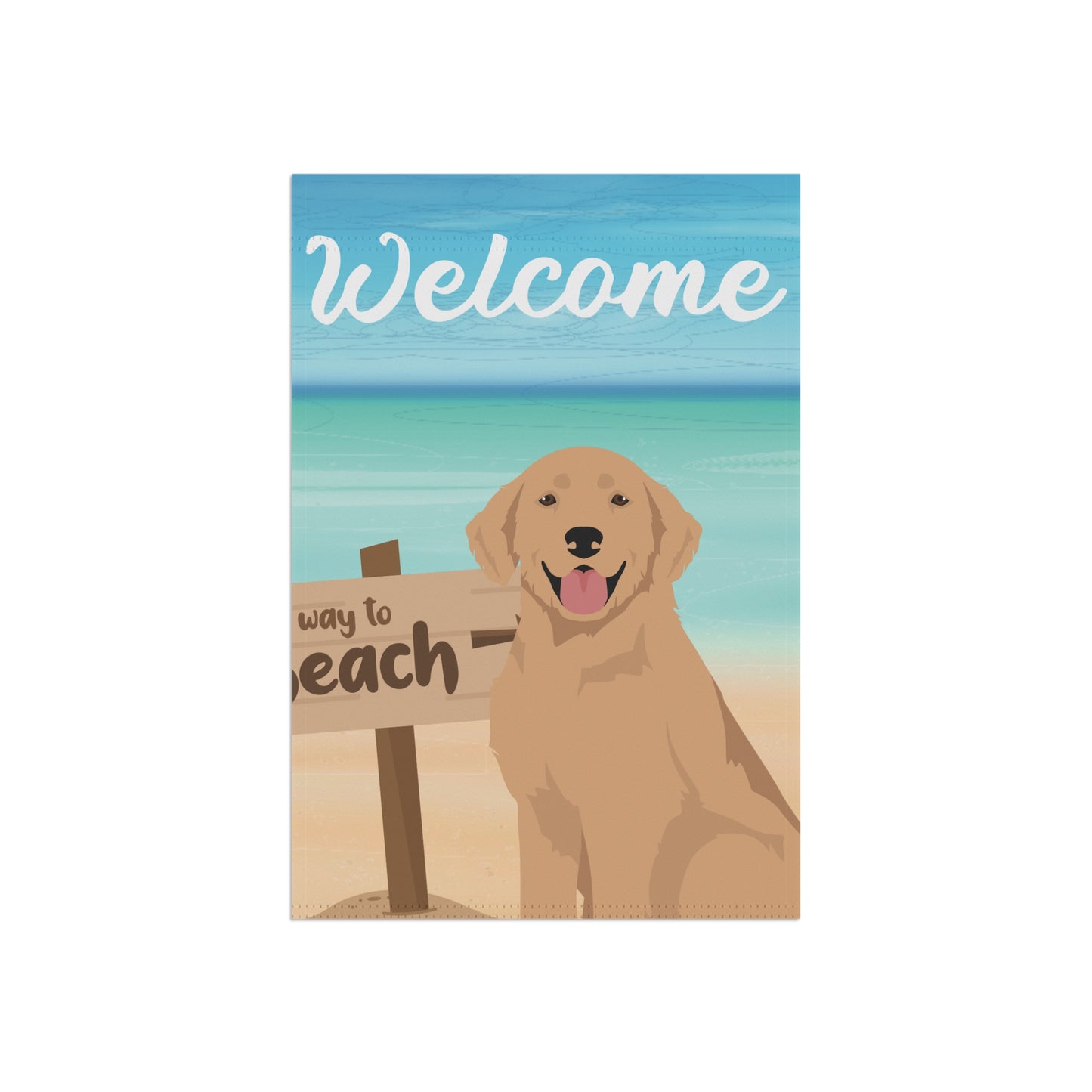 Hovawart Dog Garden Flag