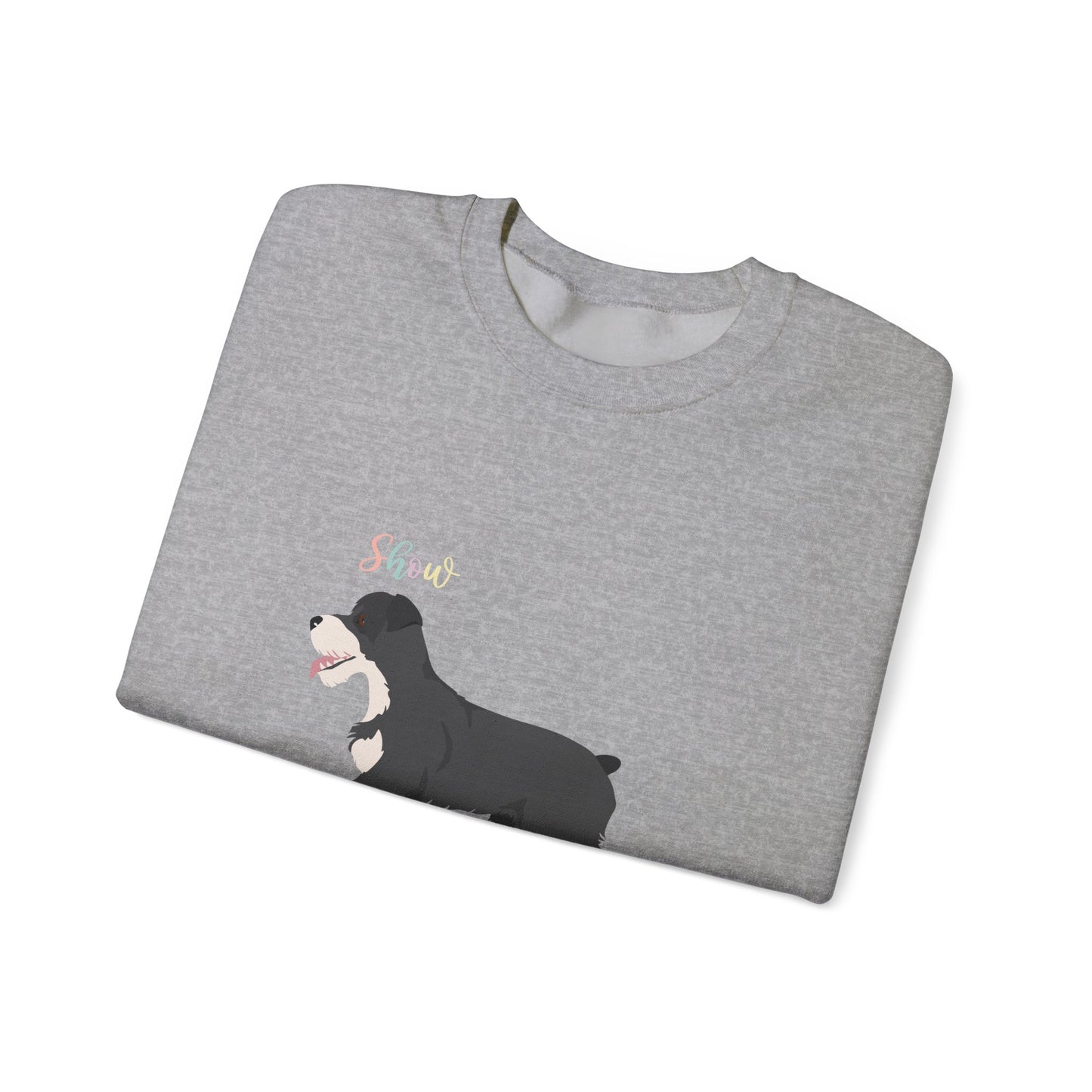 Schnauzer Dog Unisex Heavy Blend Crewneck Sweatshirt