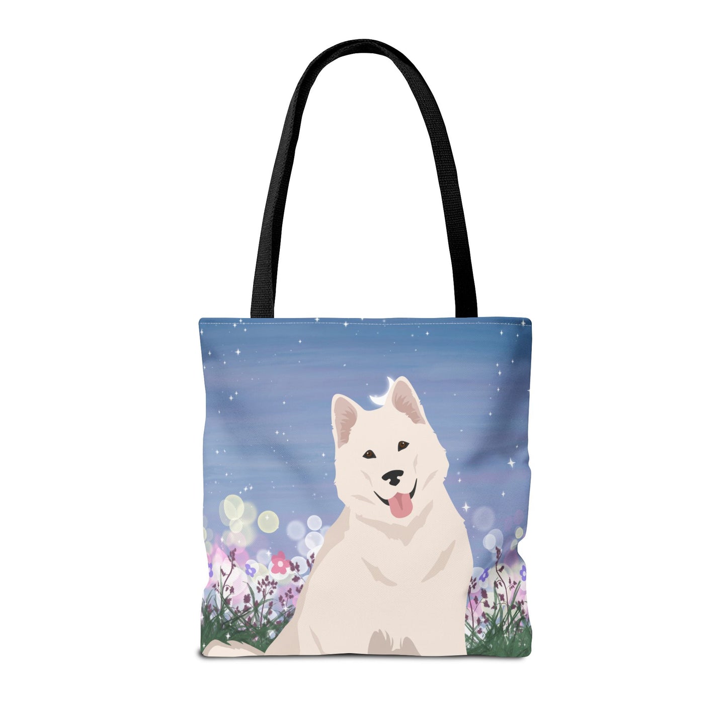 Alaskan Malamute Dog Tote Bag 16x16
