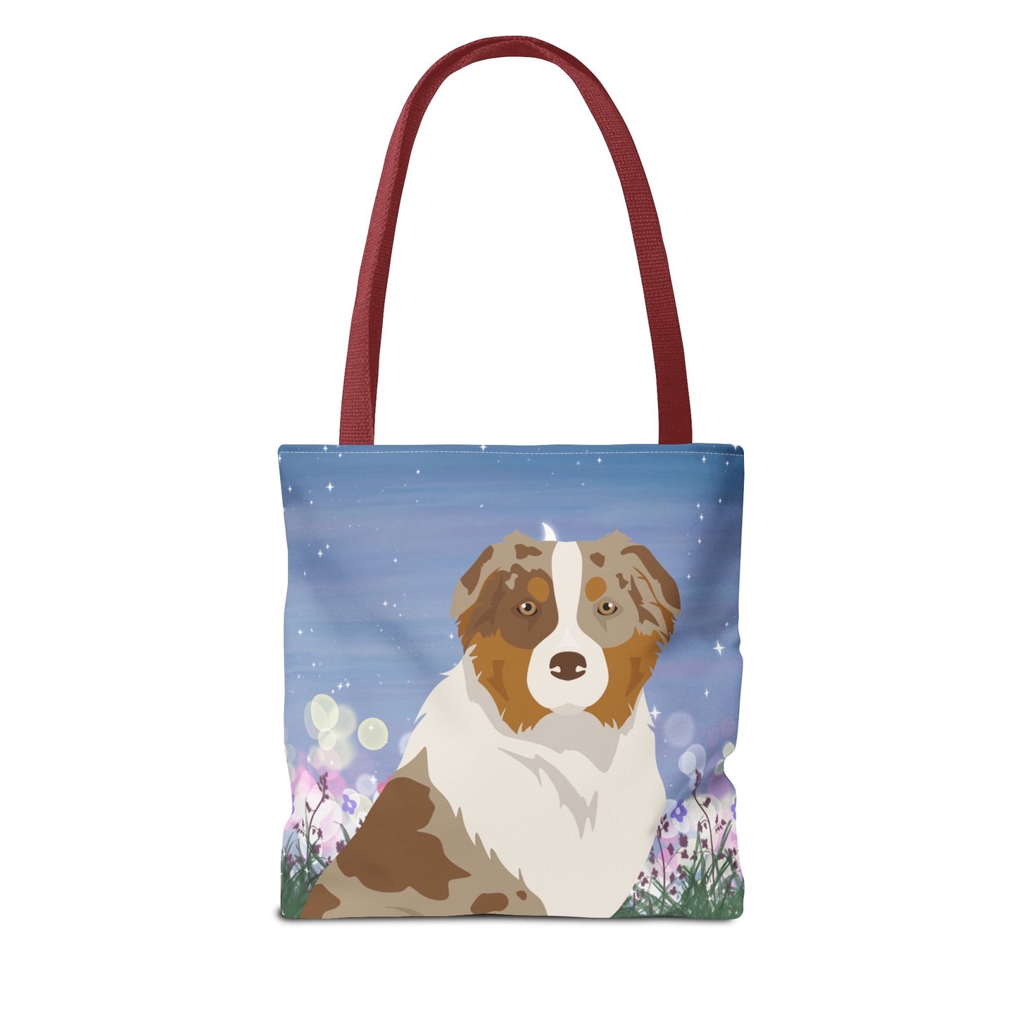 Australian Shepherd Dog Tote Bag 13x13