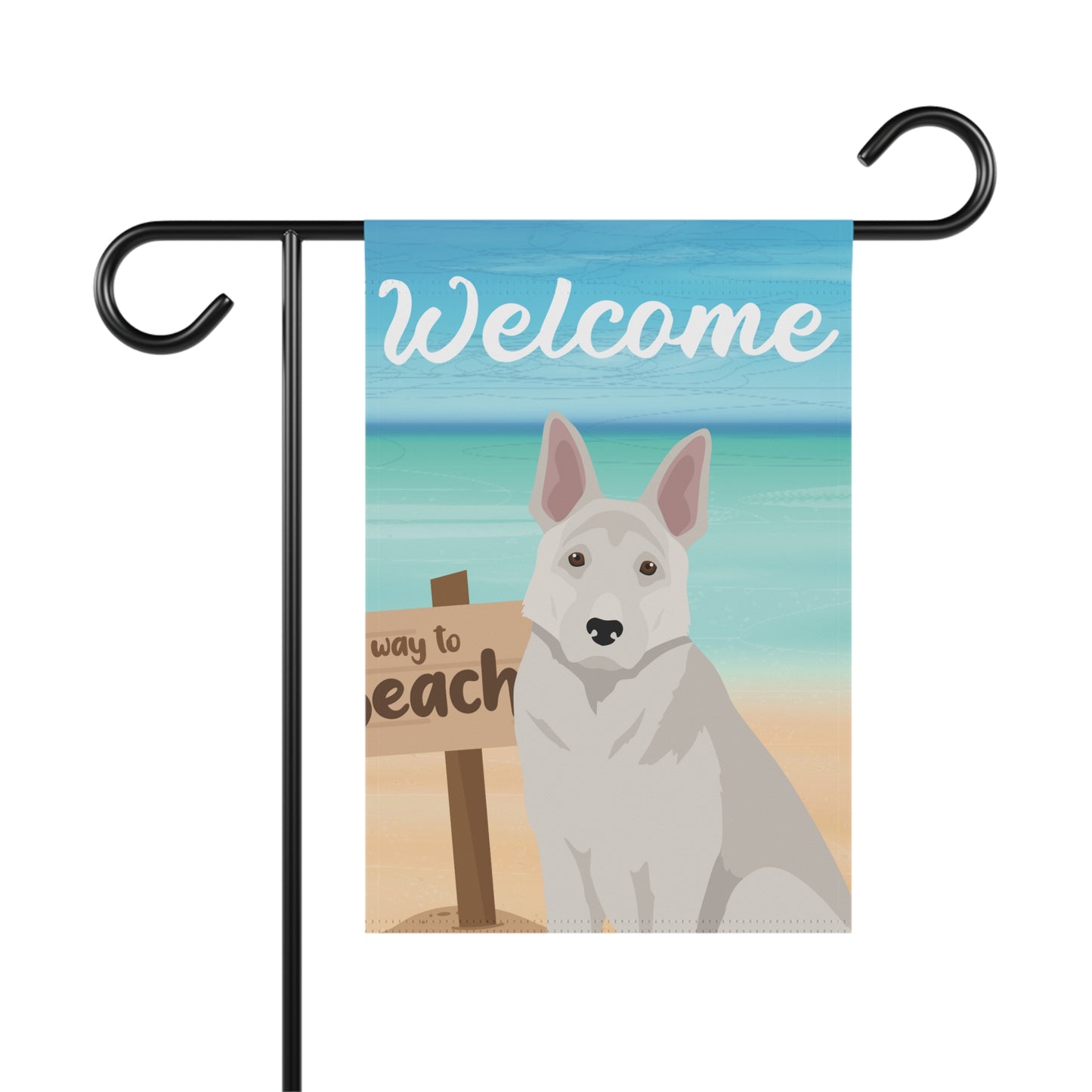 German Shepherd Dog Garden Flag