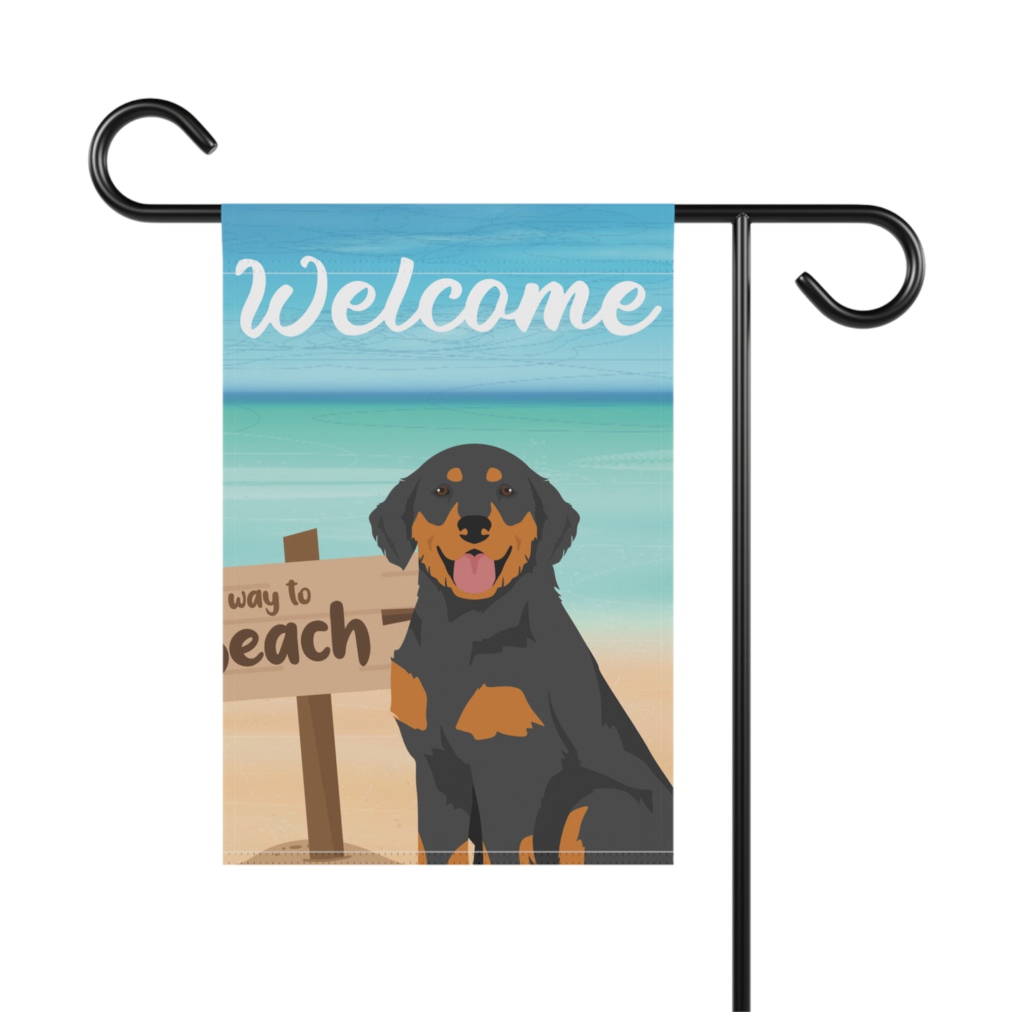 Hovawart Dog Garden Flag