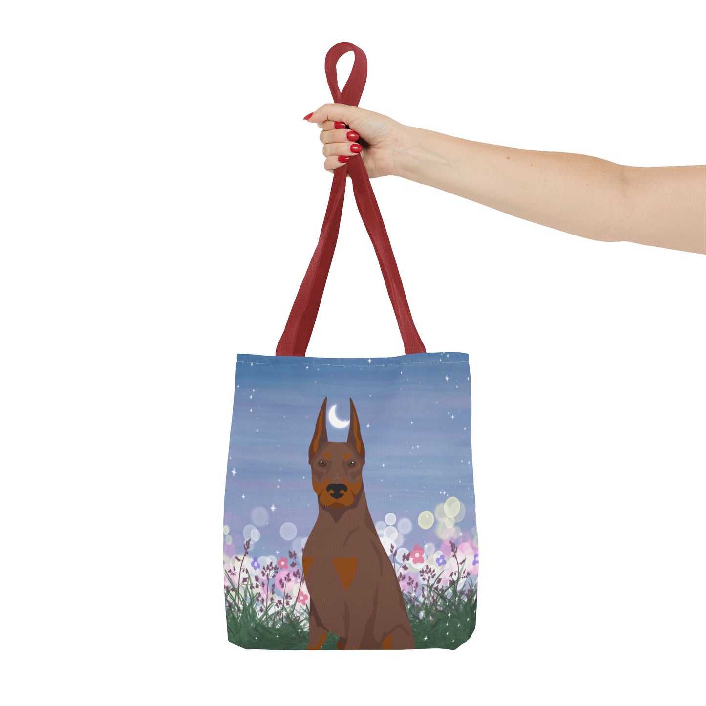 Dobermann Pinscher Dog Tote Bag 13x13