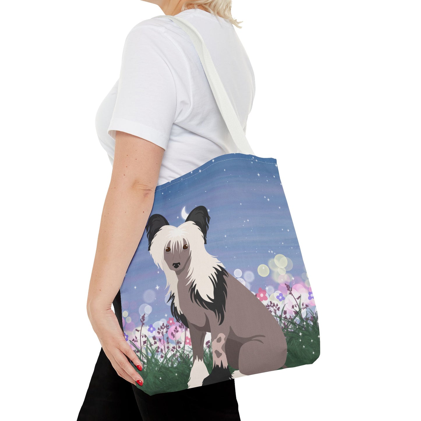 Chinese Crested Dog Dog Tote Bag 16x16